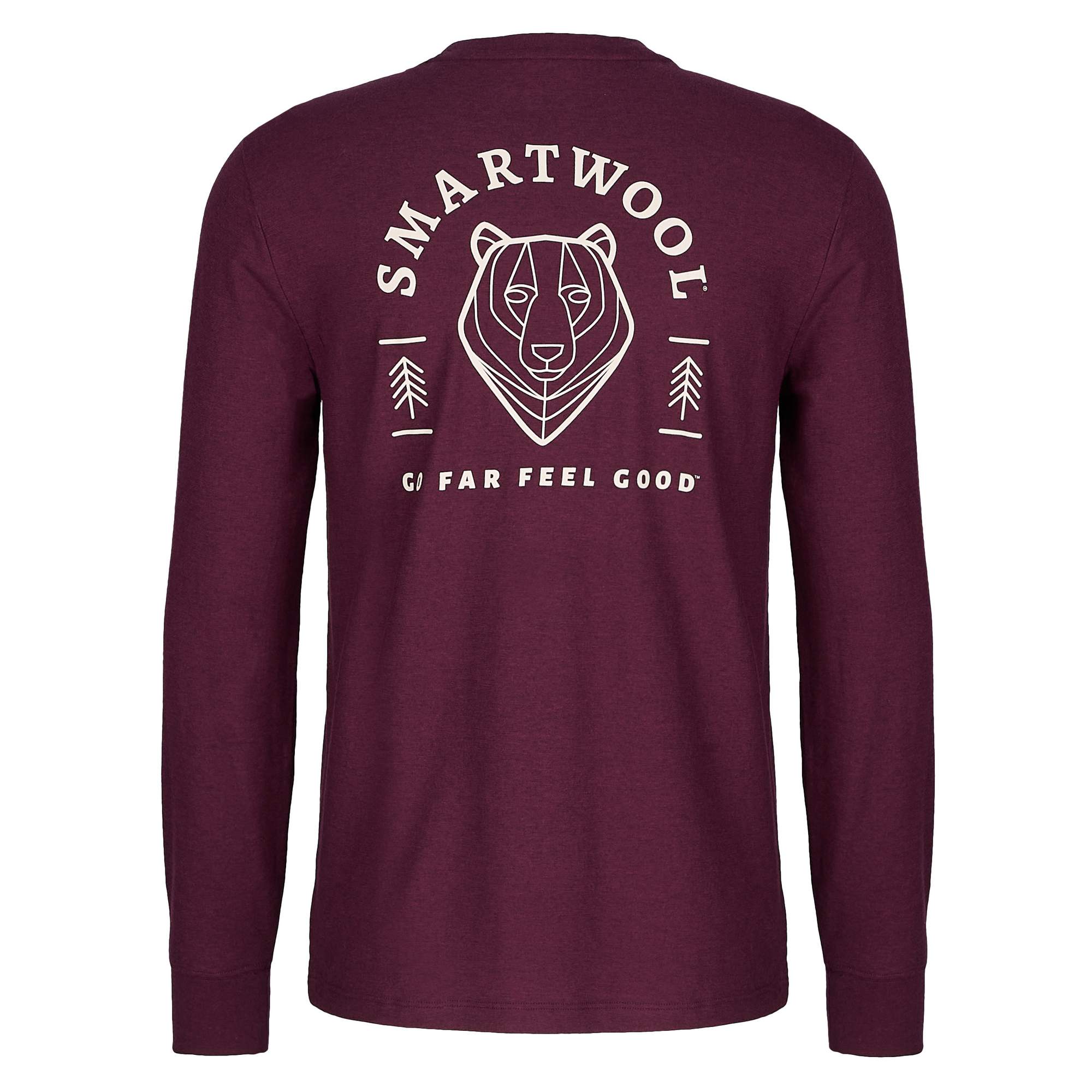 Smartwool BEAR STARE GRAPHIC LONG SLEEVE TEE Unisex - T-Shirt