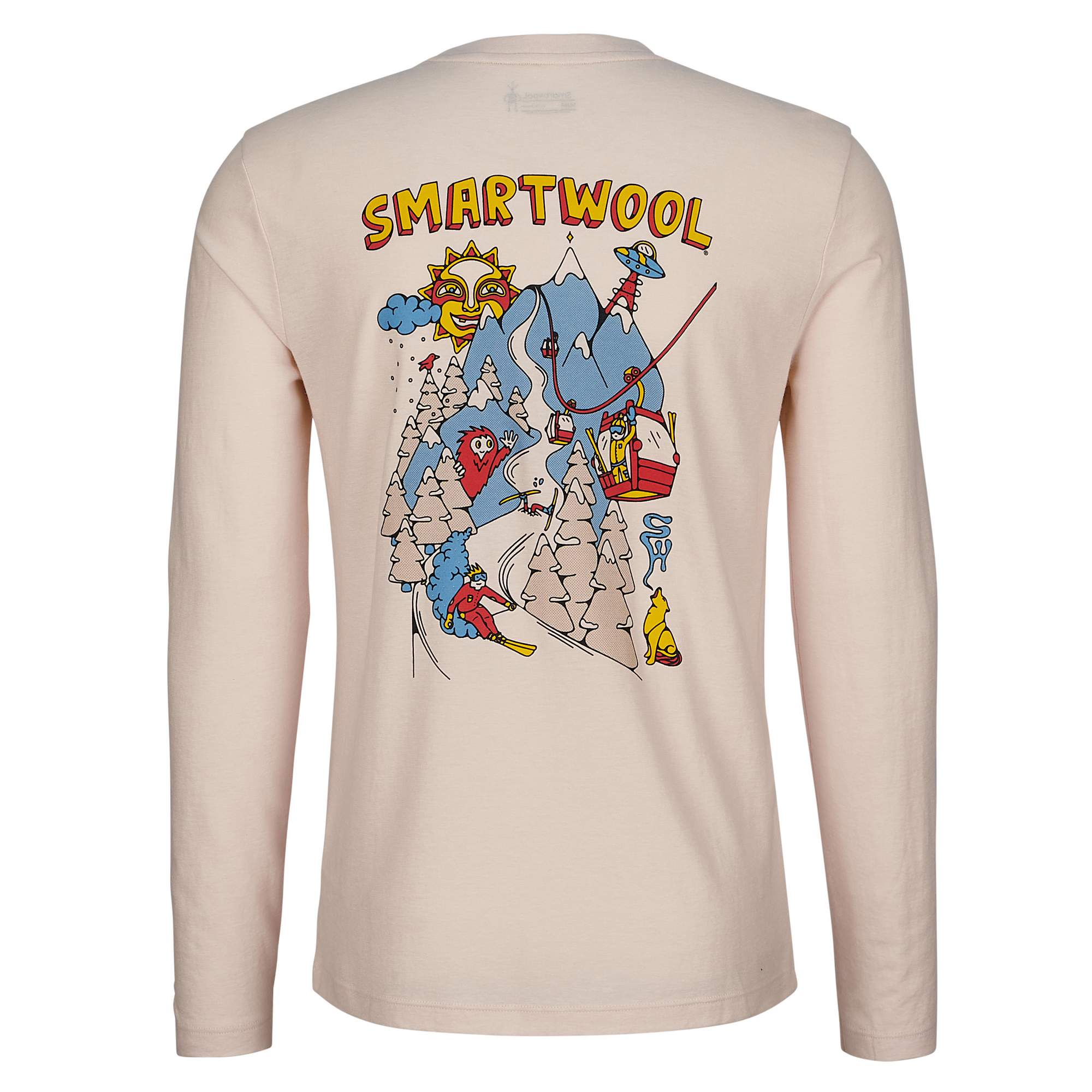 Smartwool SKI CIRCUS GRAPHIC LONG SLEEVE TEE SLIM Unisex - Langarmshirt