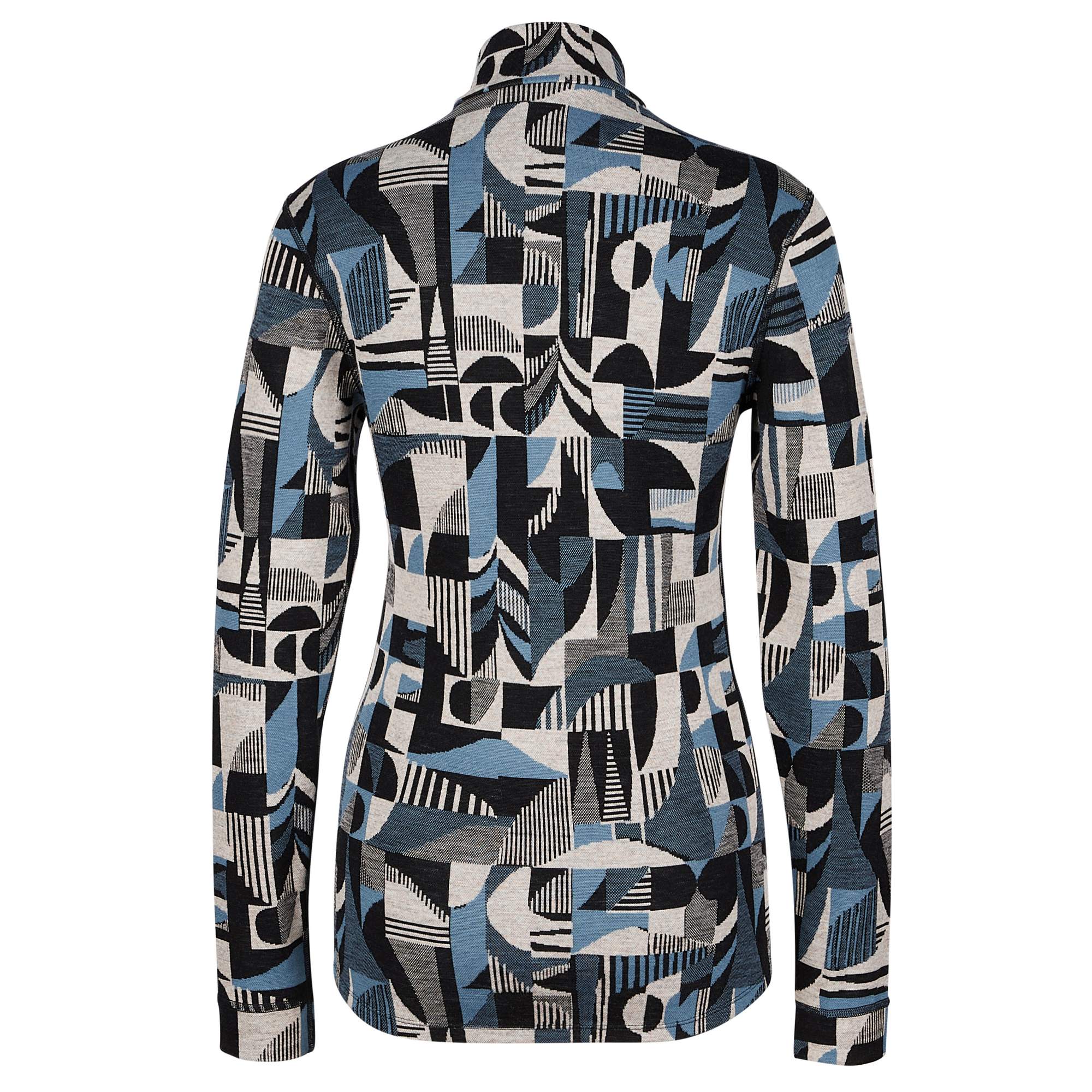 Odlo BL TOP TURTLE NECK L/S HALF ZIP MERINO HERITAGE Damen - Funktionsunterwäsche