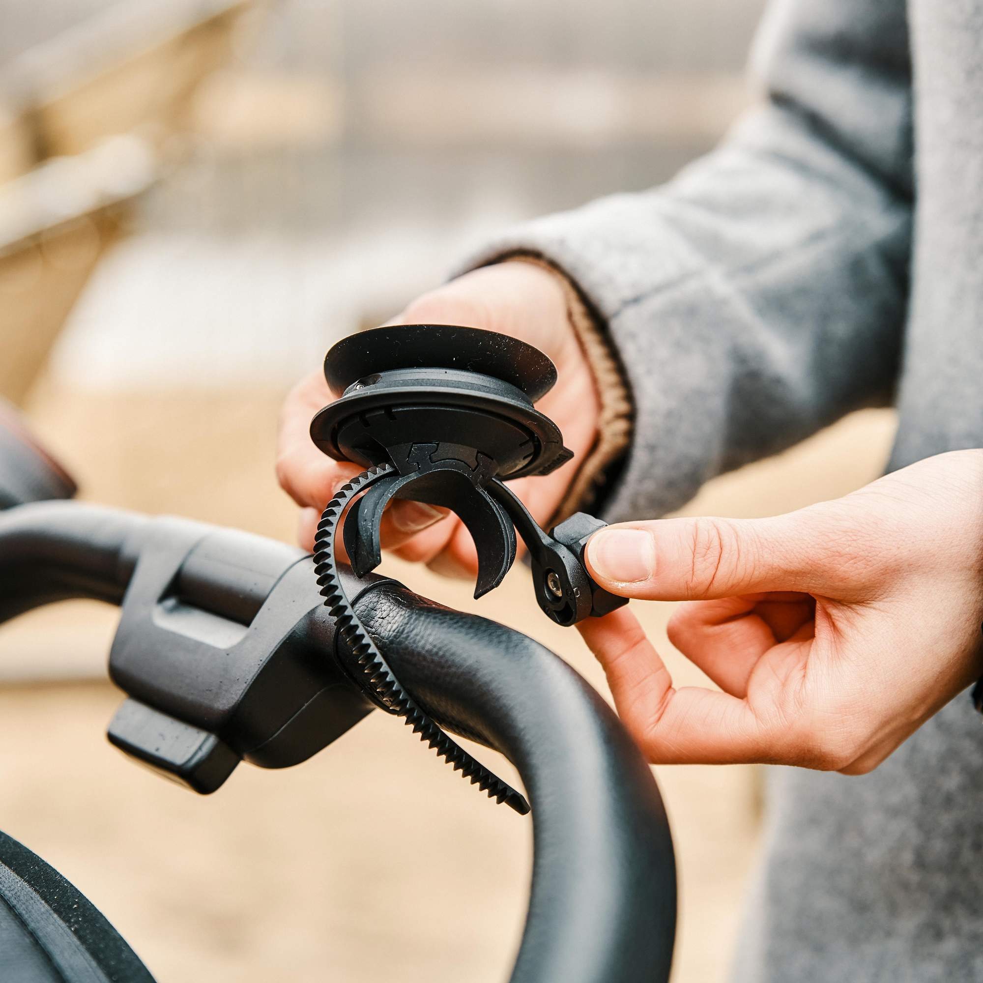 Fidlock VACUUM HANDLEBAR BASE FLEX - Smartphone-Halterung