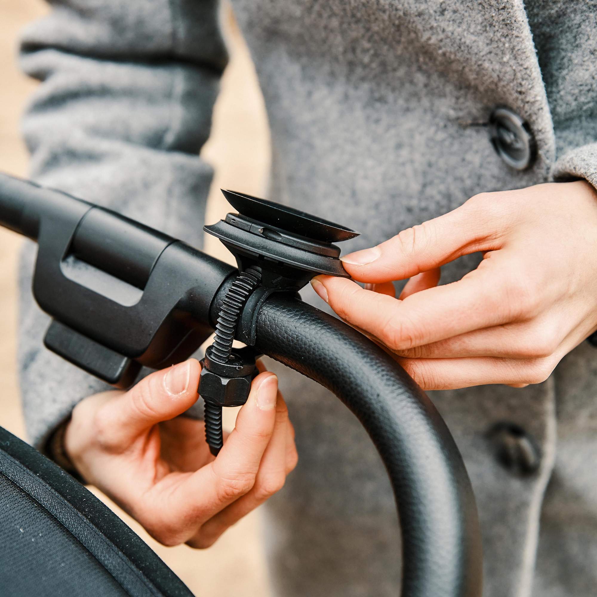 Fidlock VACUUM HANDLEBAR BASE FLEX - Smartphone-Halterung