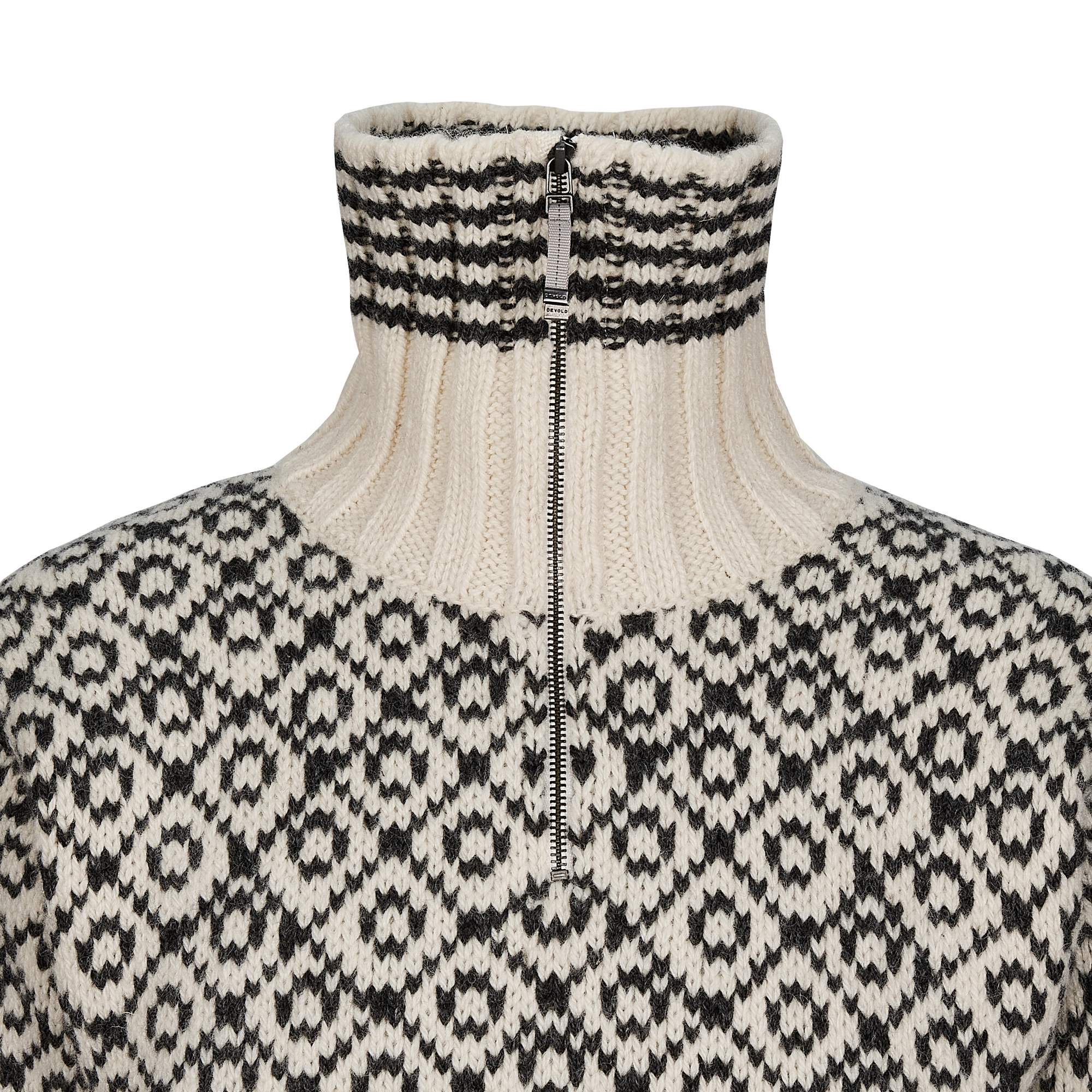 Devold SVALBARD WOOL ZIP NECK Unisex - Wollpullover