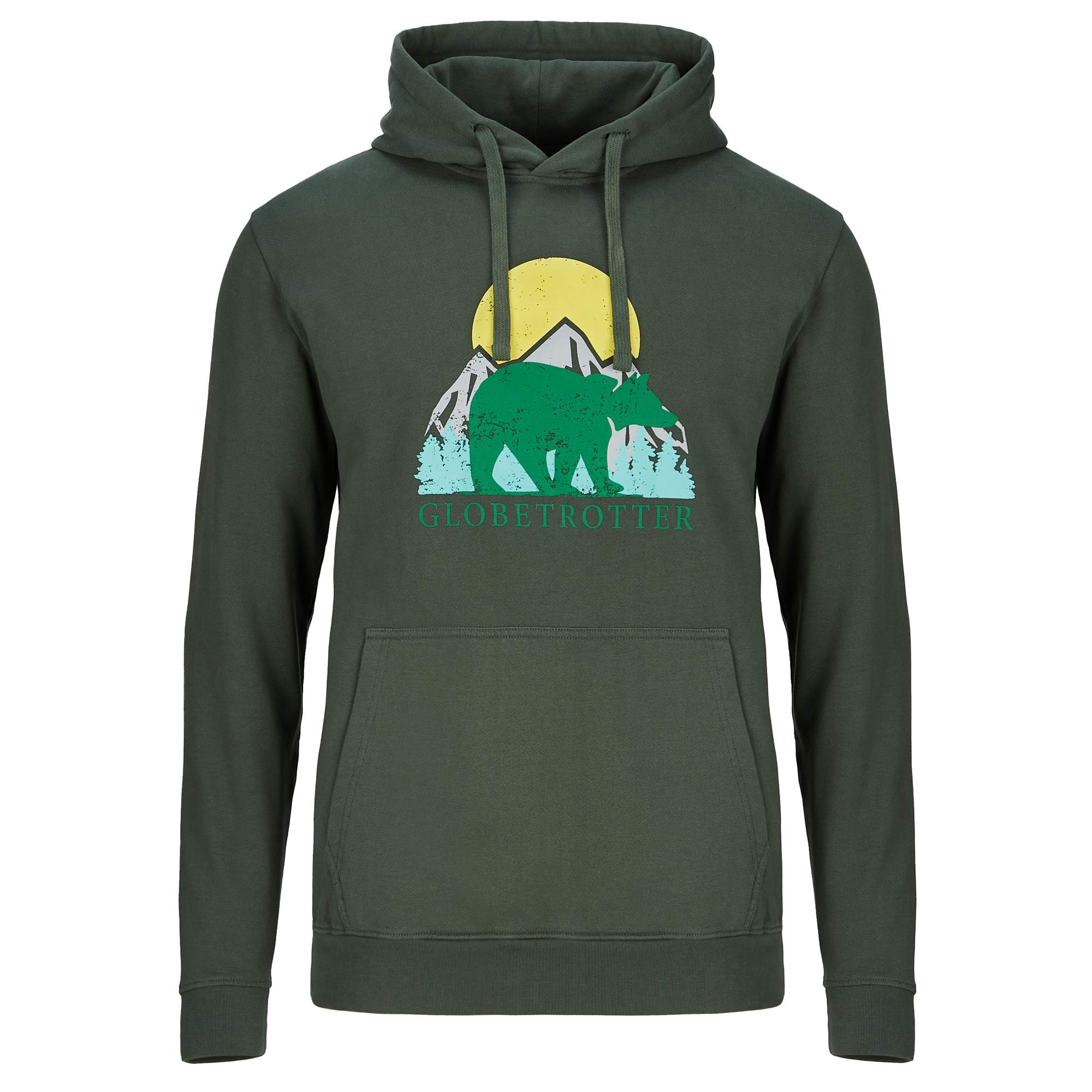 Globetrotter U BLUE FLEECE MOUNTAIN BEAR HOODIE Unisex - Hoodie