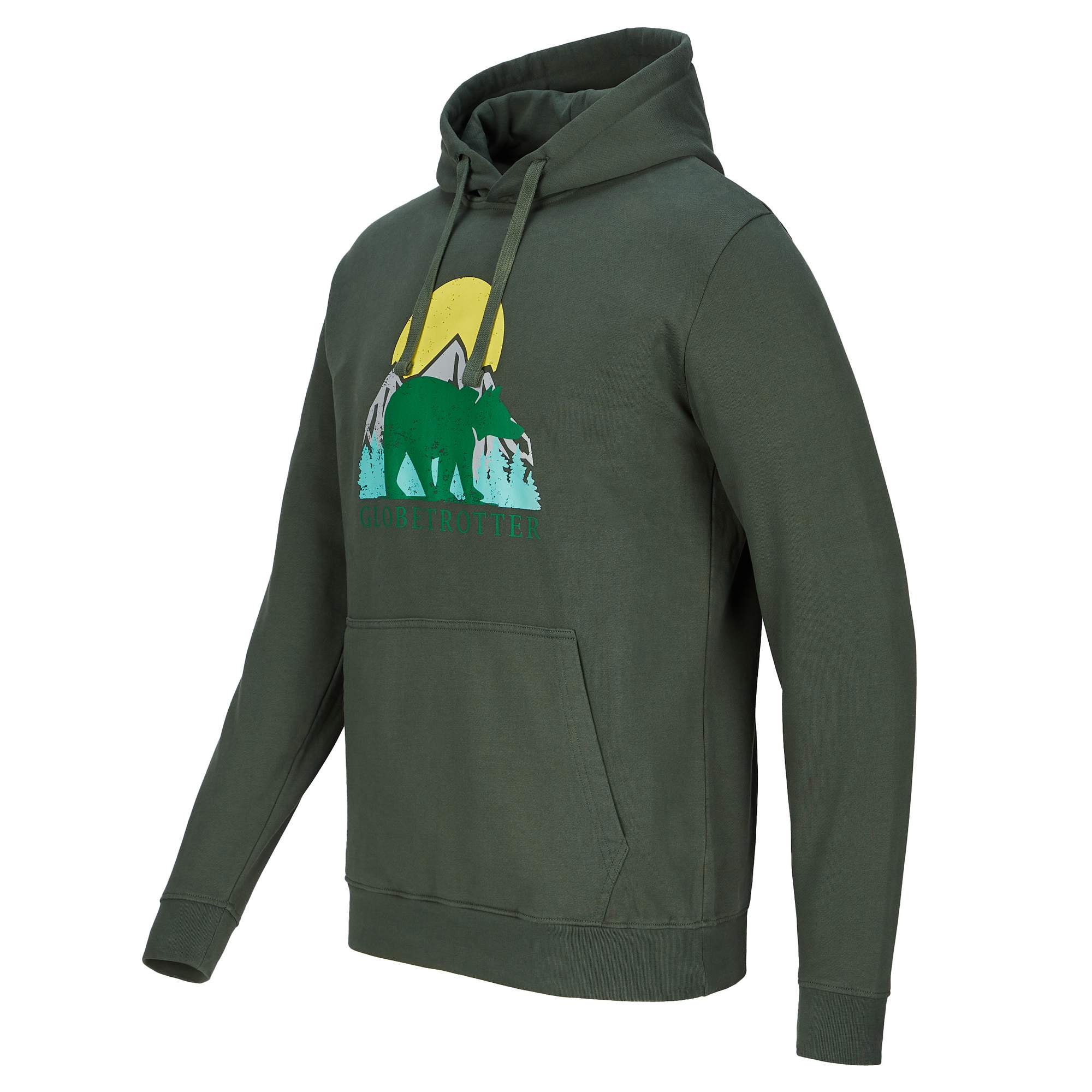 Globetrotter U BLUE FLEECE MOUNTAIN BEAR HOODIE Unisex - Hoodie