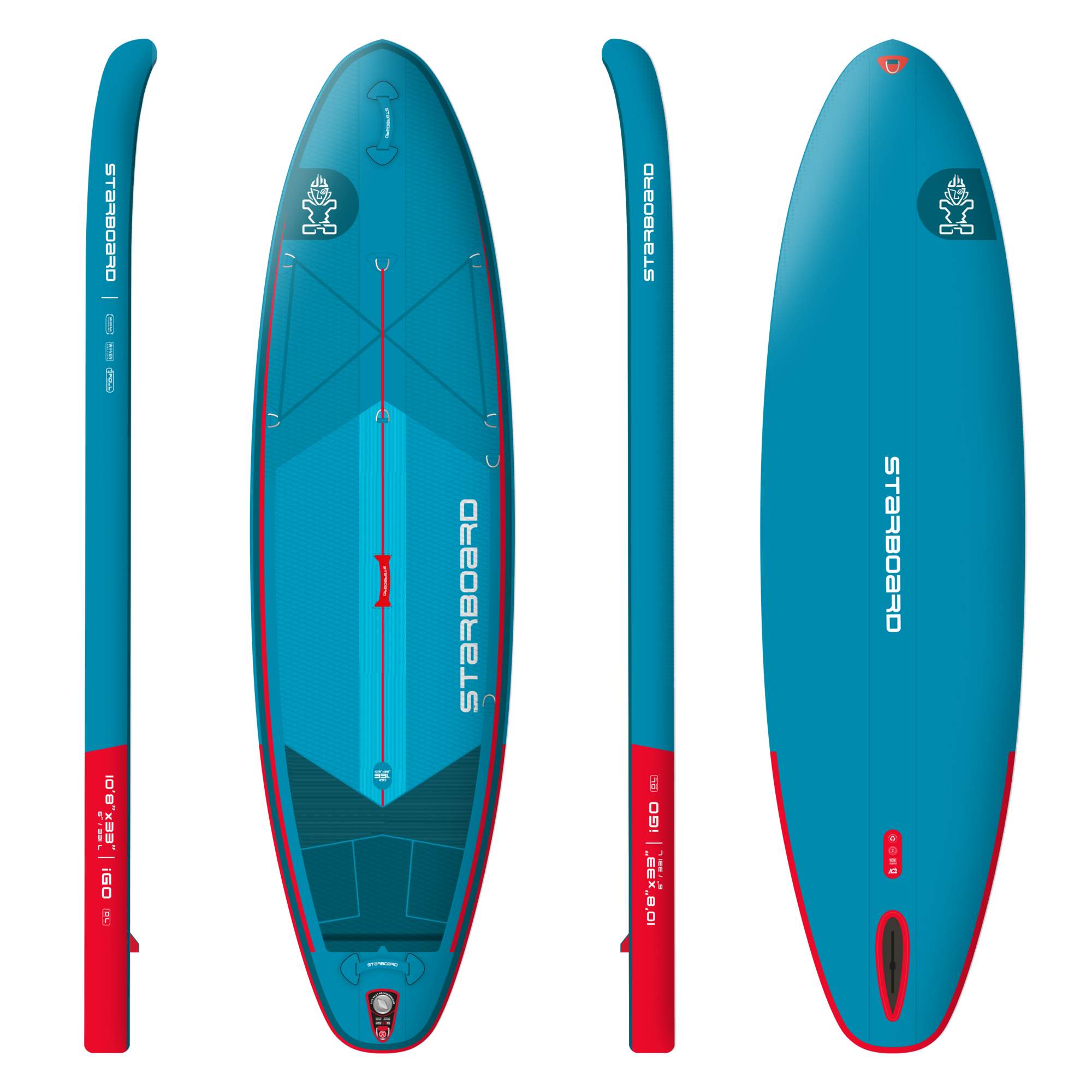 Starboard IGO WITH PADDLE - SUP Board Starboard IGO WITH PADDLE - SUP Board