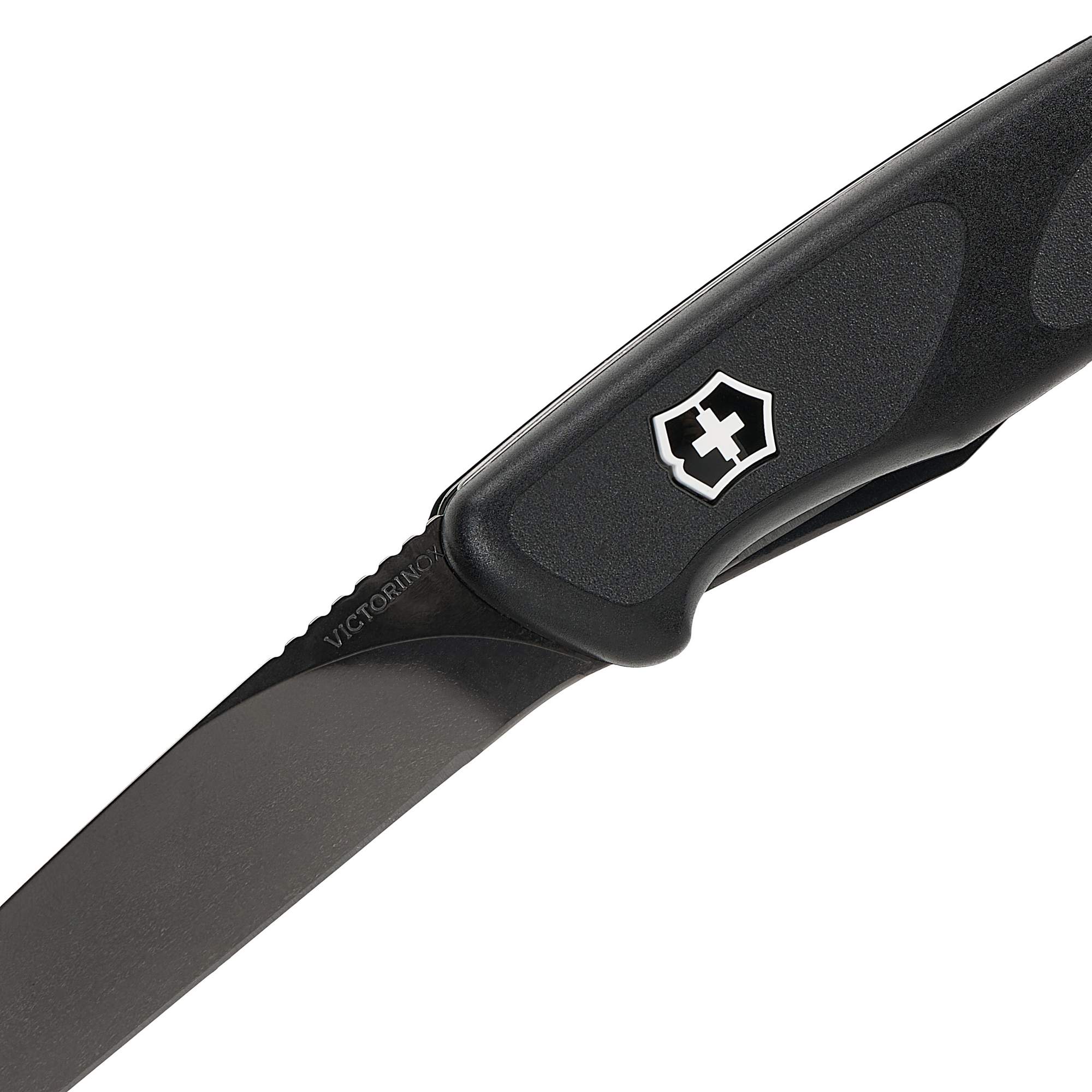 Victorinox RANGER 55 GRIP ONYX BLACK - Schweizer Taschenmesser