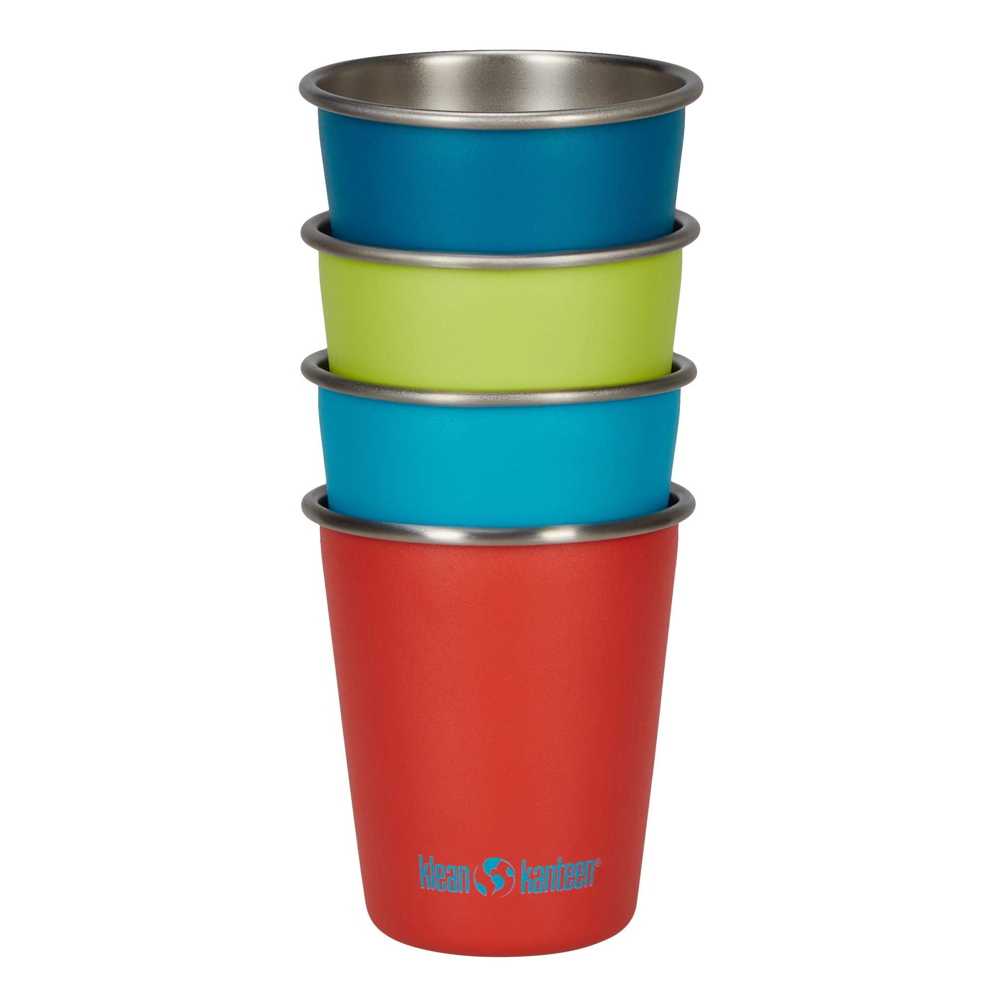 Klean Kanteen EDELSTAHL TRINKBECHER PINT CUP DRAGON TAILS 296ML 4ER SET - Becher