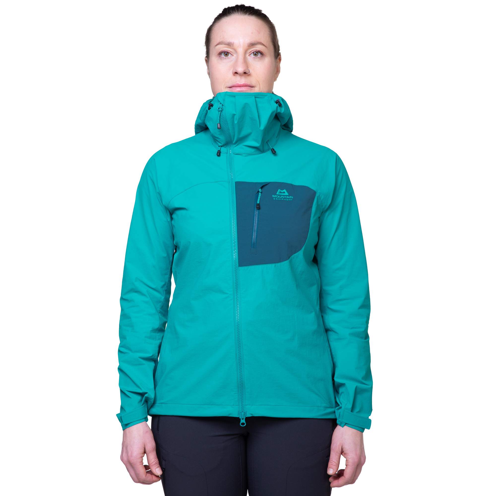 Mountain Equipment SQUALL HOODED JACKET Damen - Softshelljacke