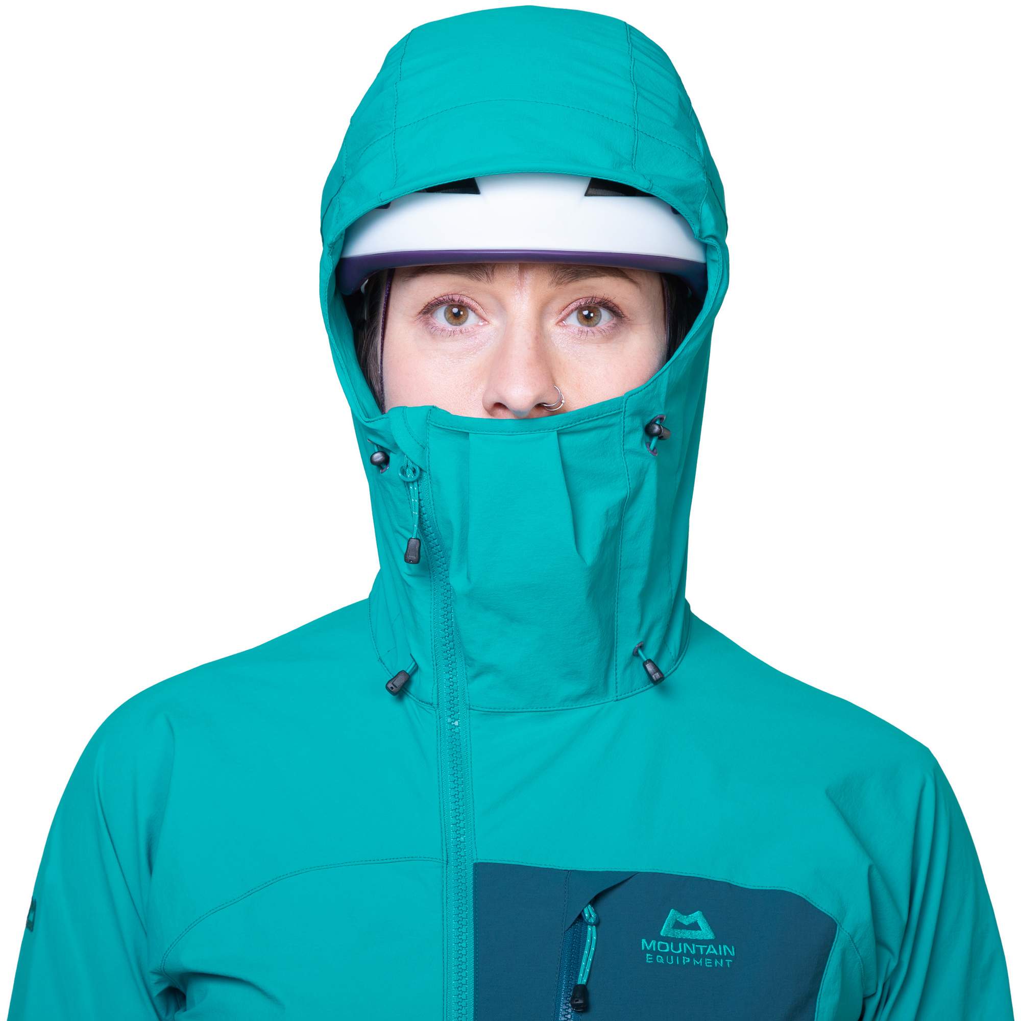 Mountain Equipment SQUALL HOODED JACKET Damen - Softshelljacke