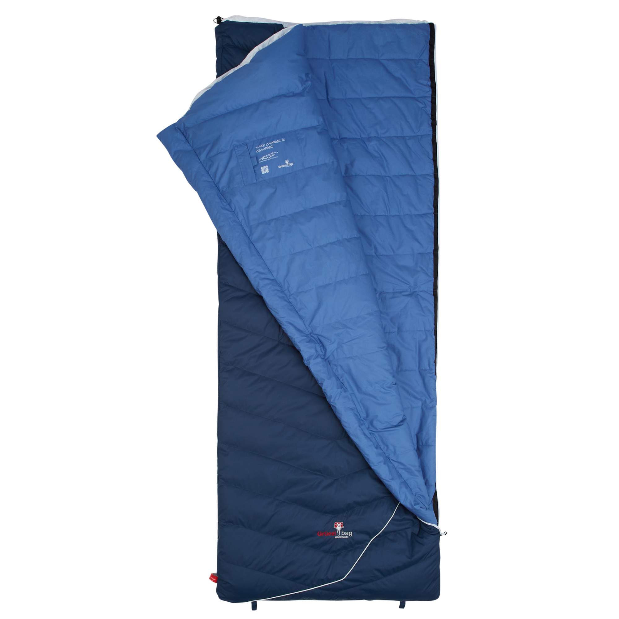 Grüezi bag BIOPOD DOWNWOOL HYBRID COTTON COMFORT - Deckenschlafsack