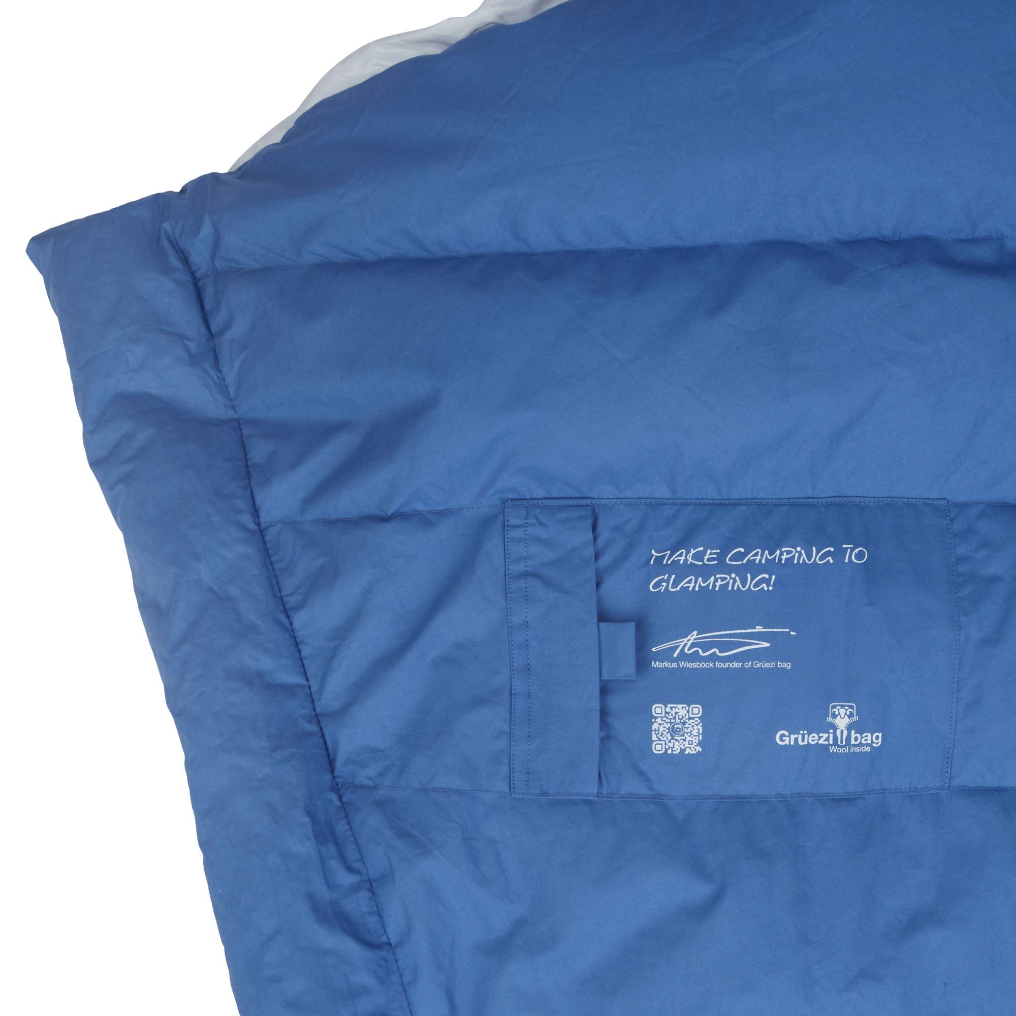 Grüezi bag BIOPOD DOWNWOOL HYBRID COTTON COMFORT - Deckenschlafsack