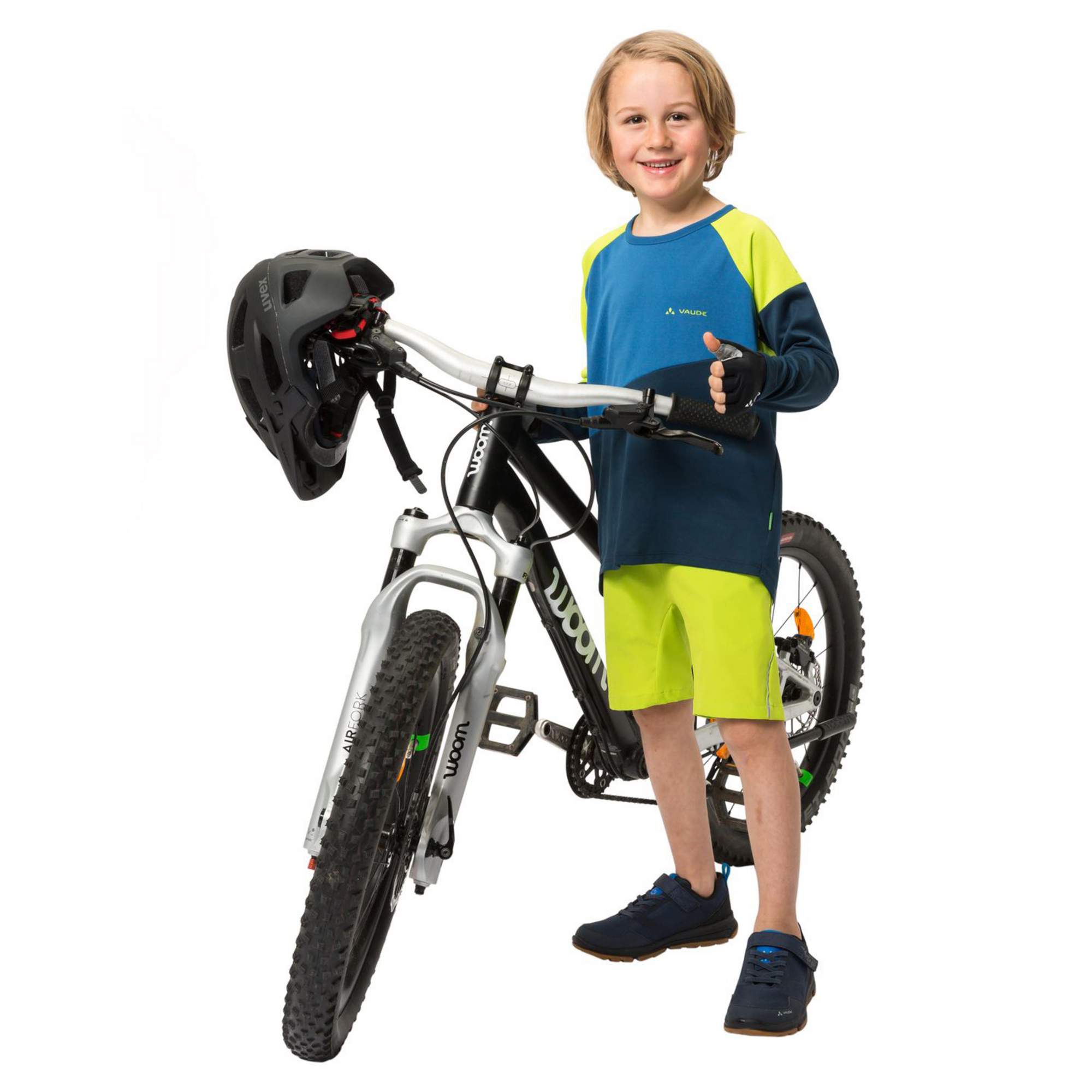 Vaude MOAB LS T-SHIRT Kinder - Fahrradtrikot