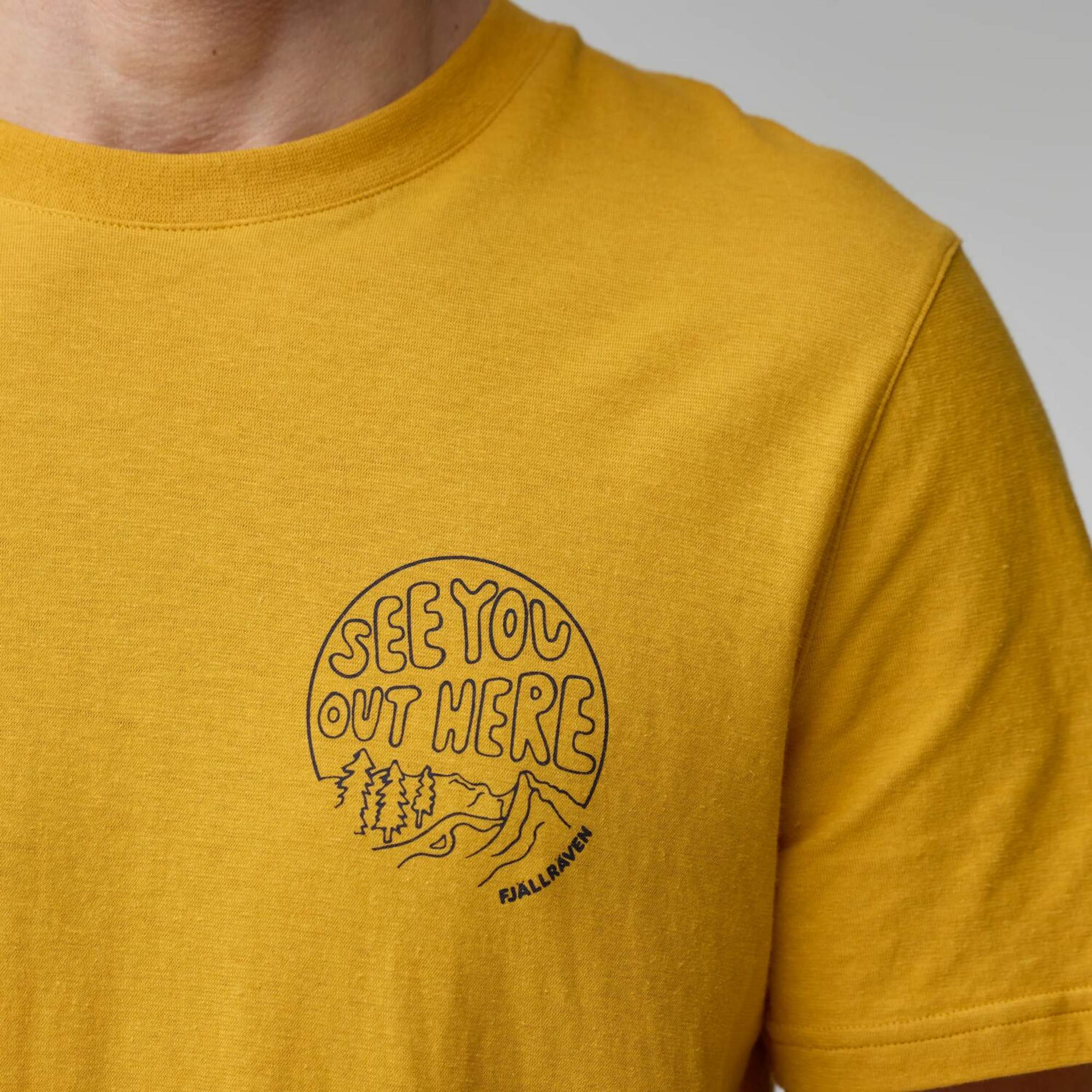 Fjällräven HEMP BLEND OUT HERE T-SHIRT M Herren - T-Shirt