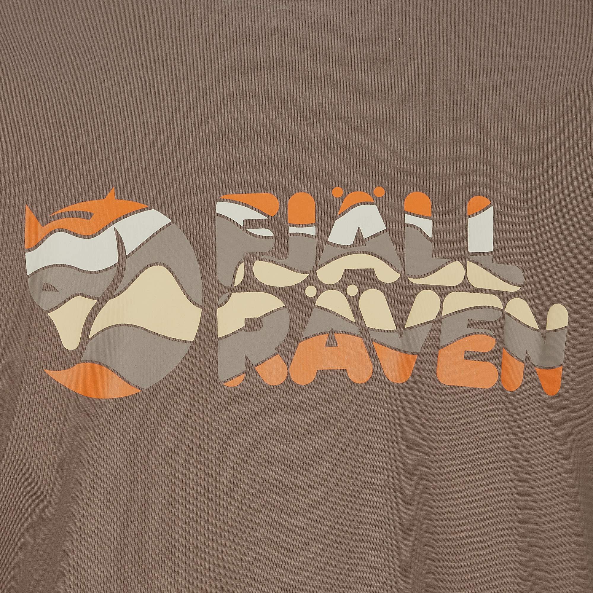 Fjällräven MULTICOLOR LOGO T-SHIRT M Herren - T-Shirt