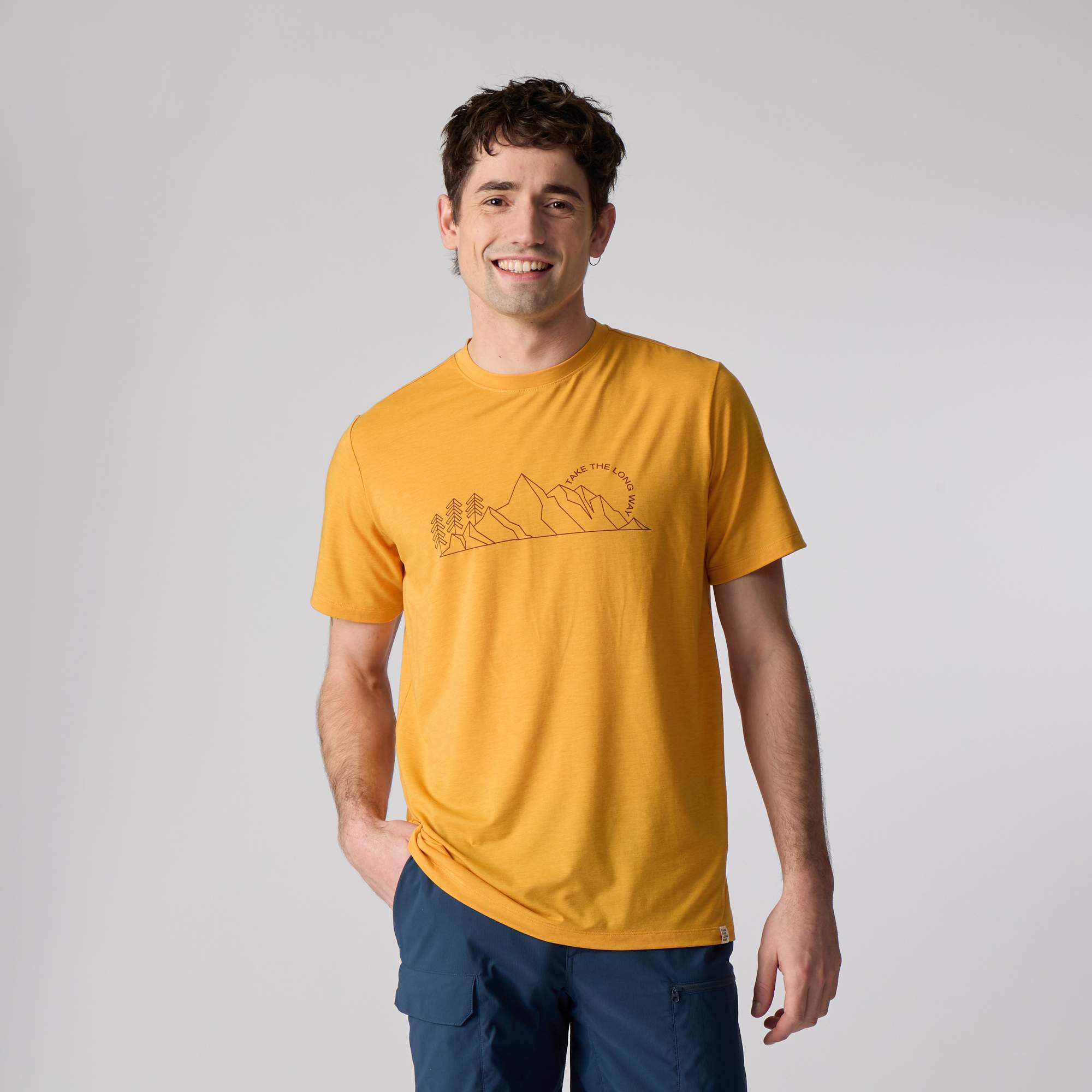 FRILUFTS MATHRAKI PRINTED T-SHIRT Herren - Funktionsshirt