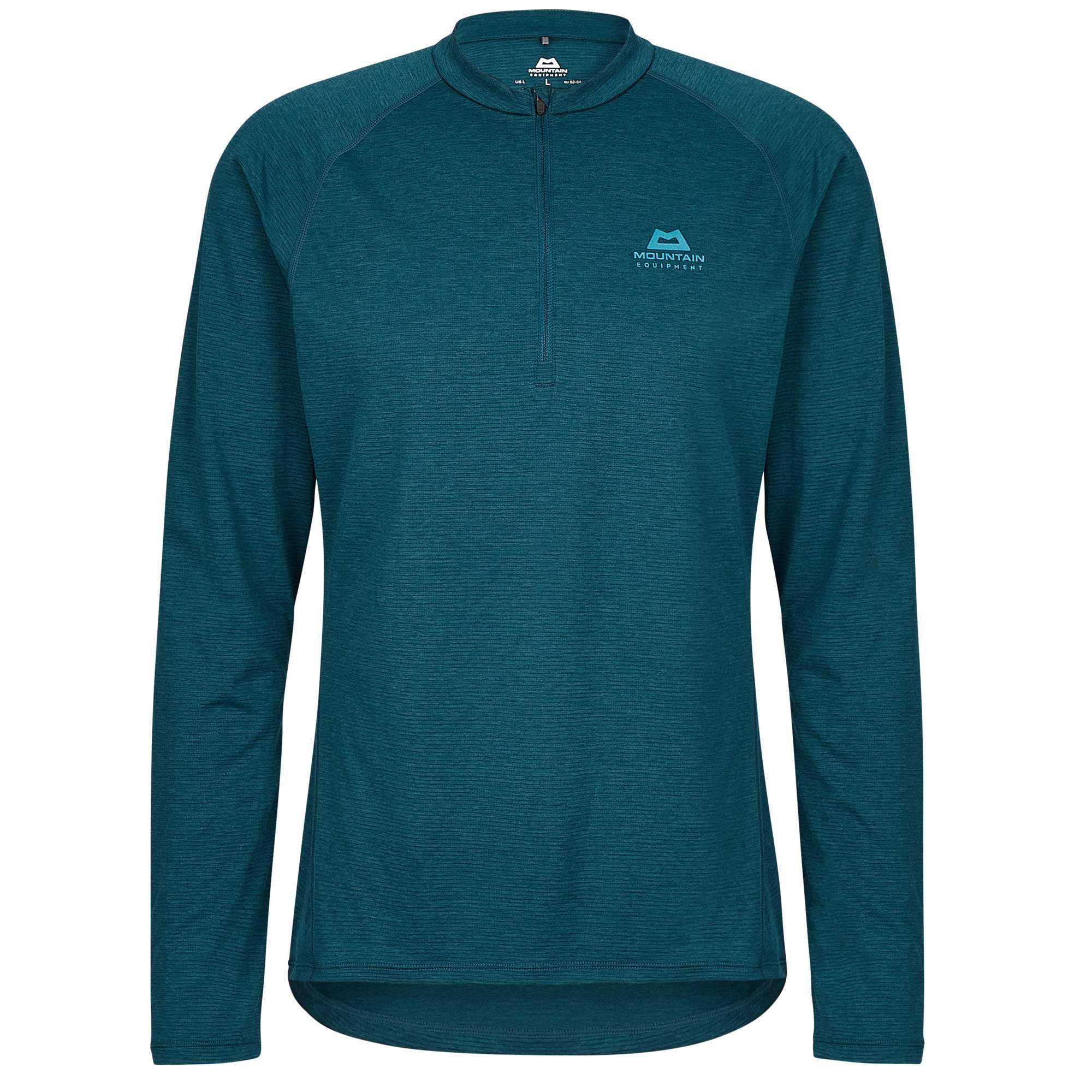 Mountain Equipment NAVA LS M\'S ZIP T Herren - Funktionsshirt