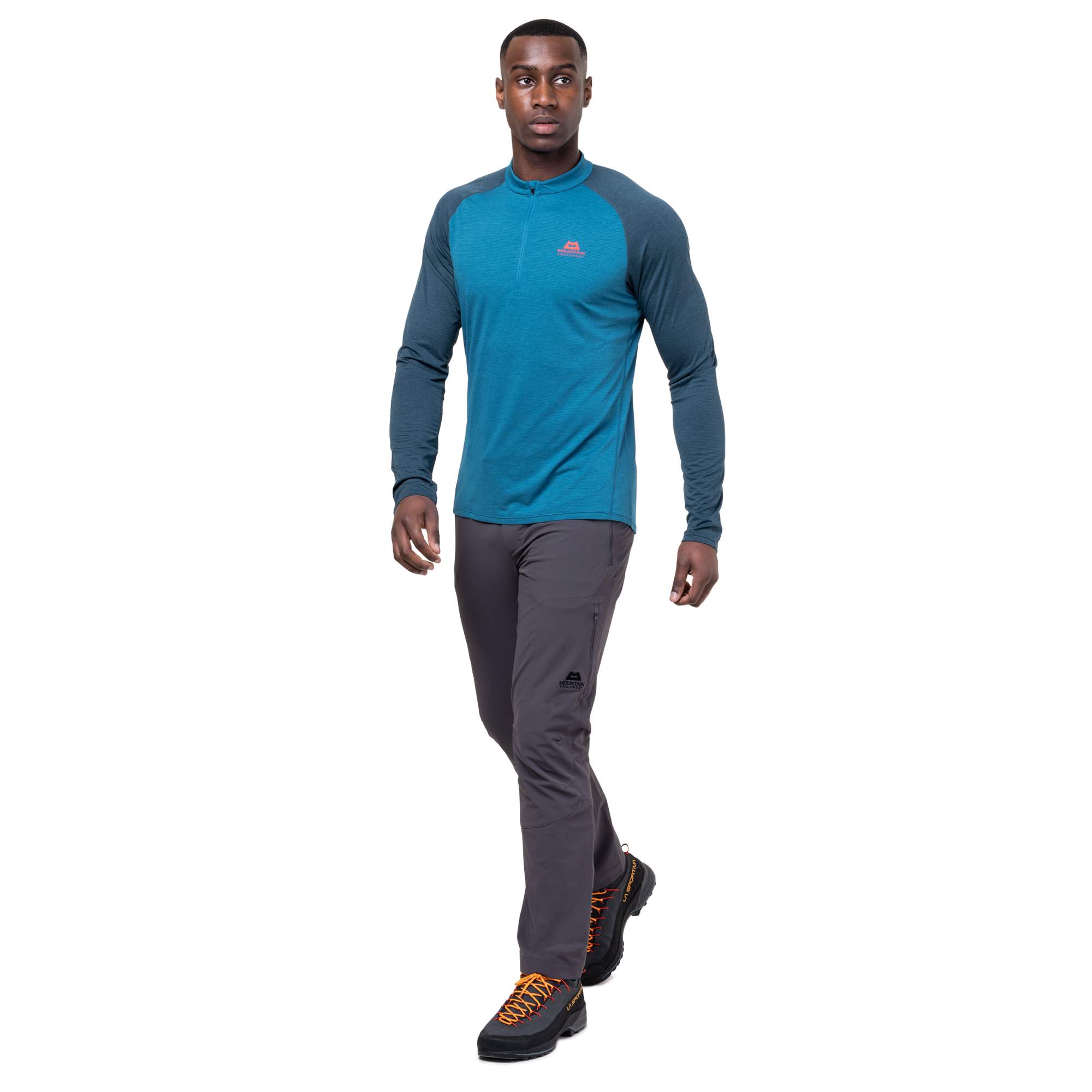 Mountain Equipment NAVA LS M\'S ZIP T Herren - Funktionsshirt