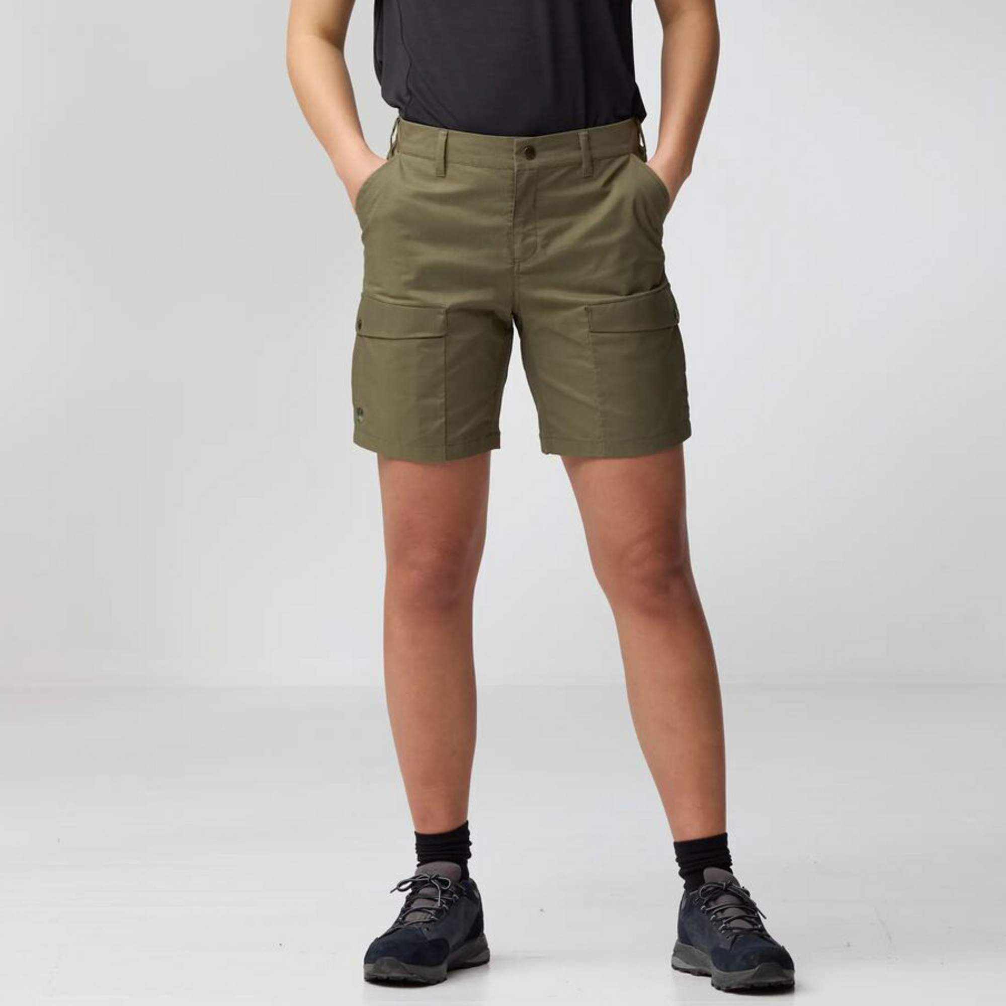 Fjällräven ABISKO HYBRID TRAIL SHORTS W Damen - Shorts