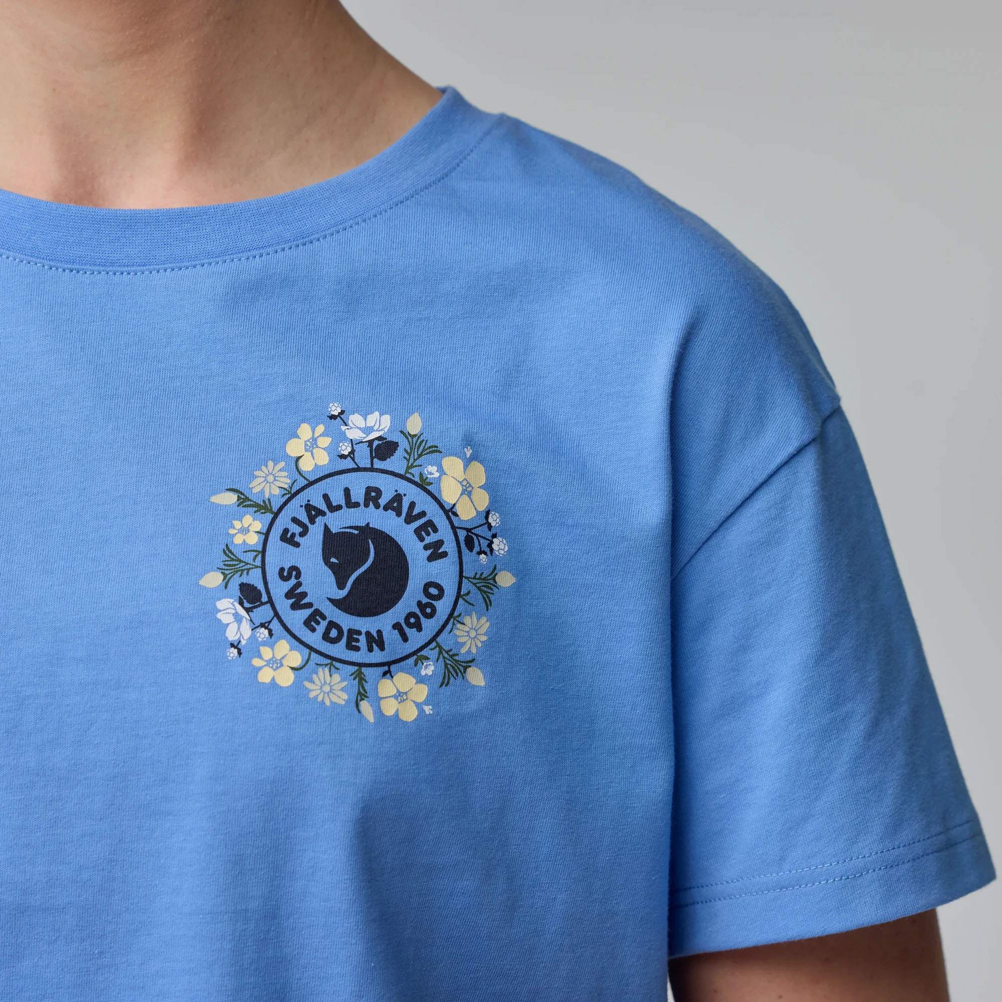 Fjällräven FJÄLLBLOMSTER LOGO T-SHIRT W Damen - T-Shirt