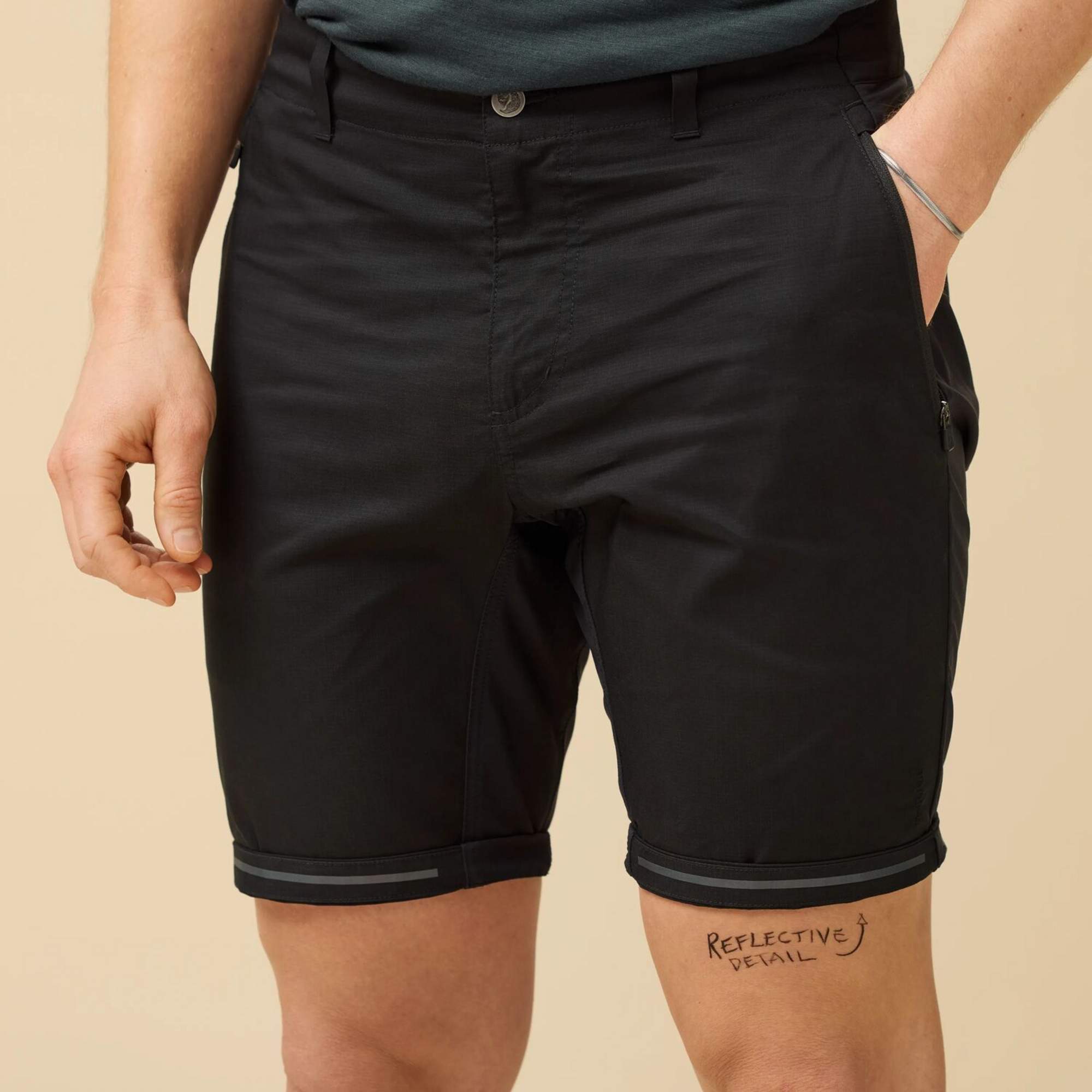 Fjällräven HOJA HYBRID SHORTS M Herren - Radshorts