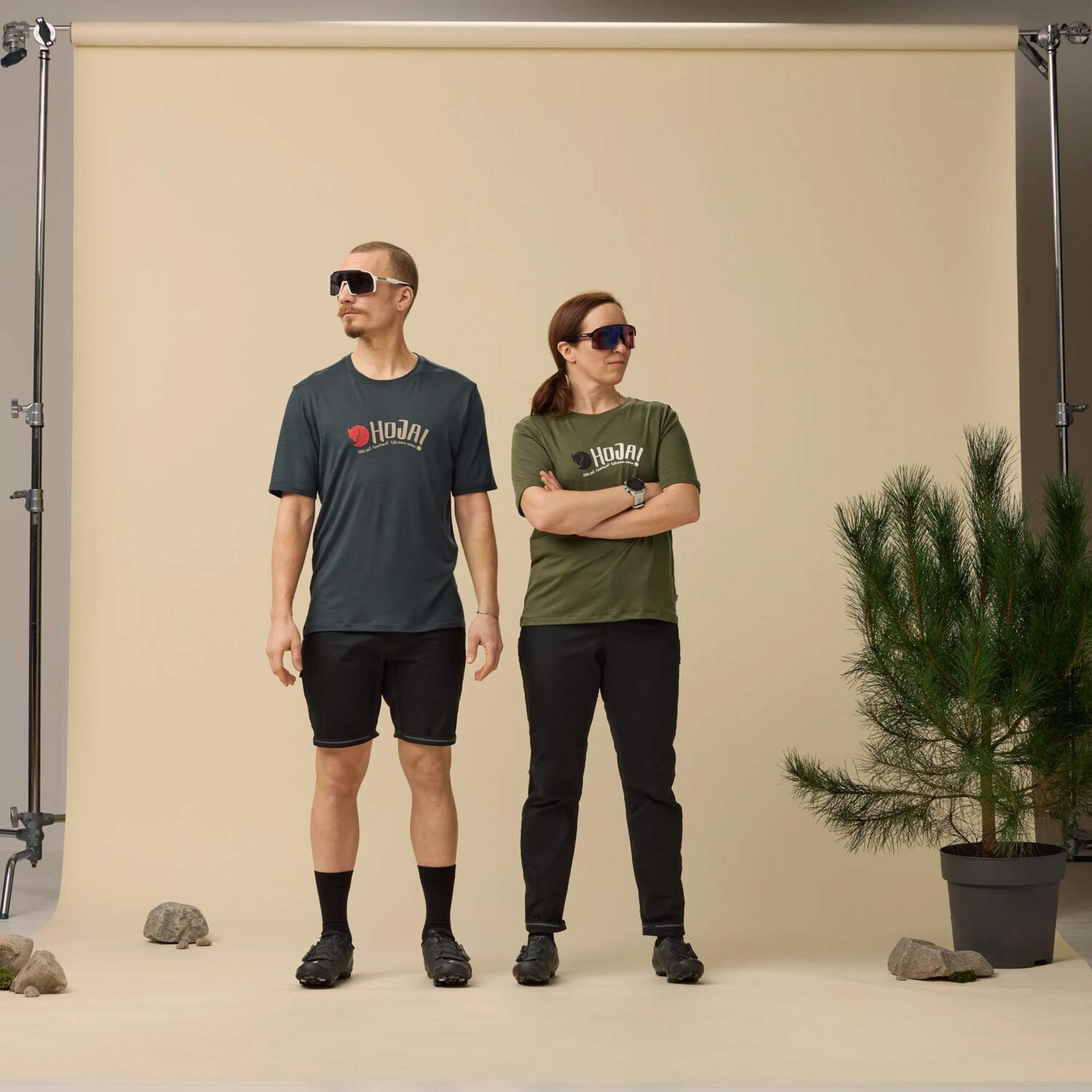 Fjällräven HOJA HYBRID SHORTS M Herren - Radshorts