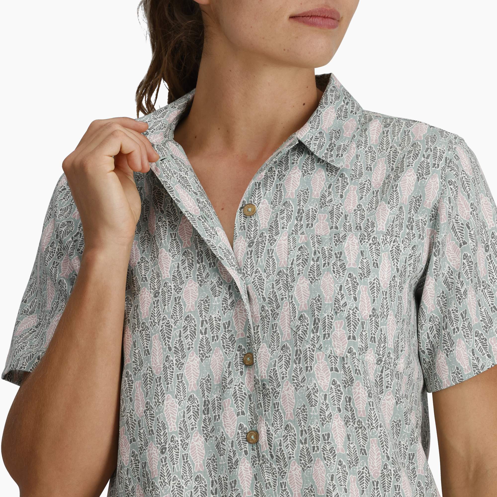 Royal Robbins WOMEN\'S CAMINO PUCKER S/S Damen - Outdoor Hemd