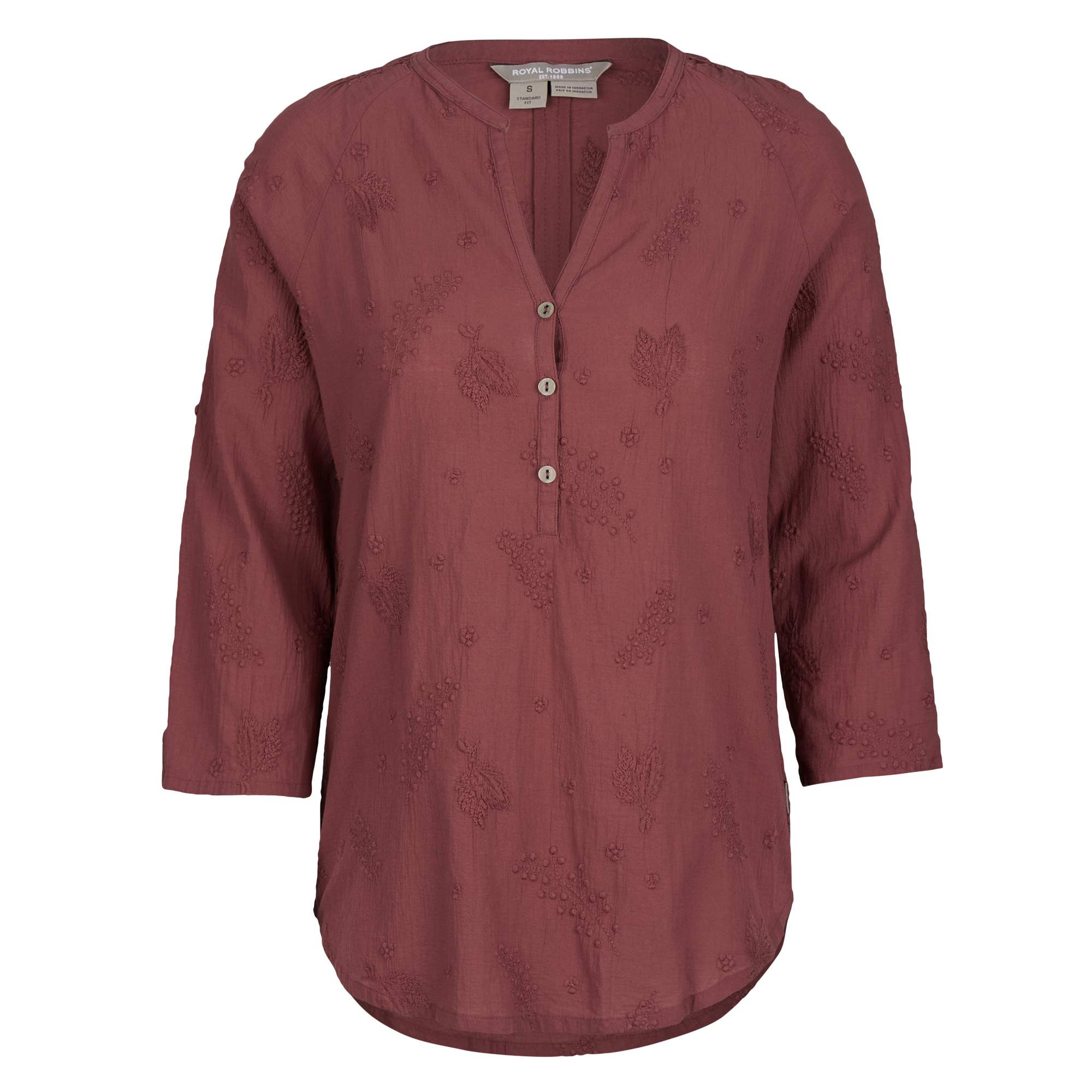 Royal Robbins OASIS TUNIC II 3/4 SLEEVE Damen - Tunika