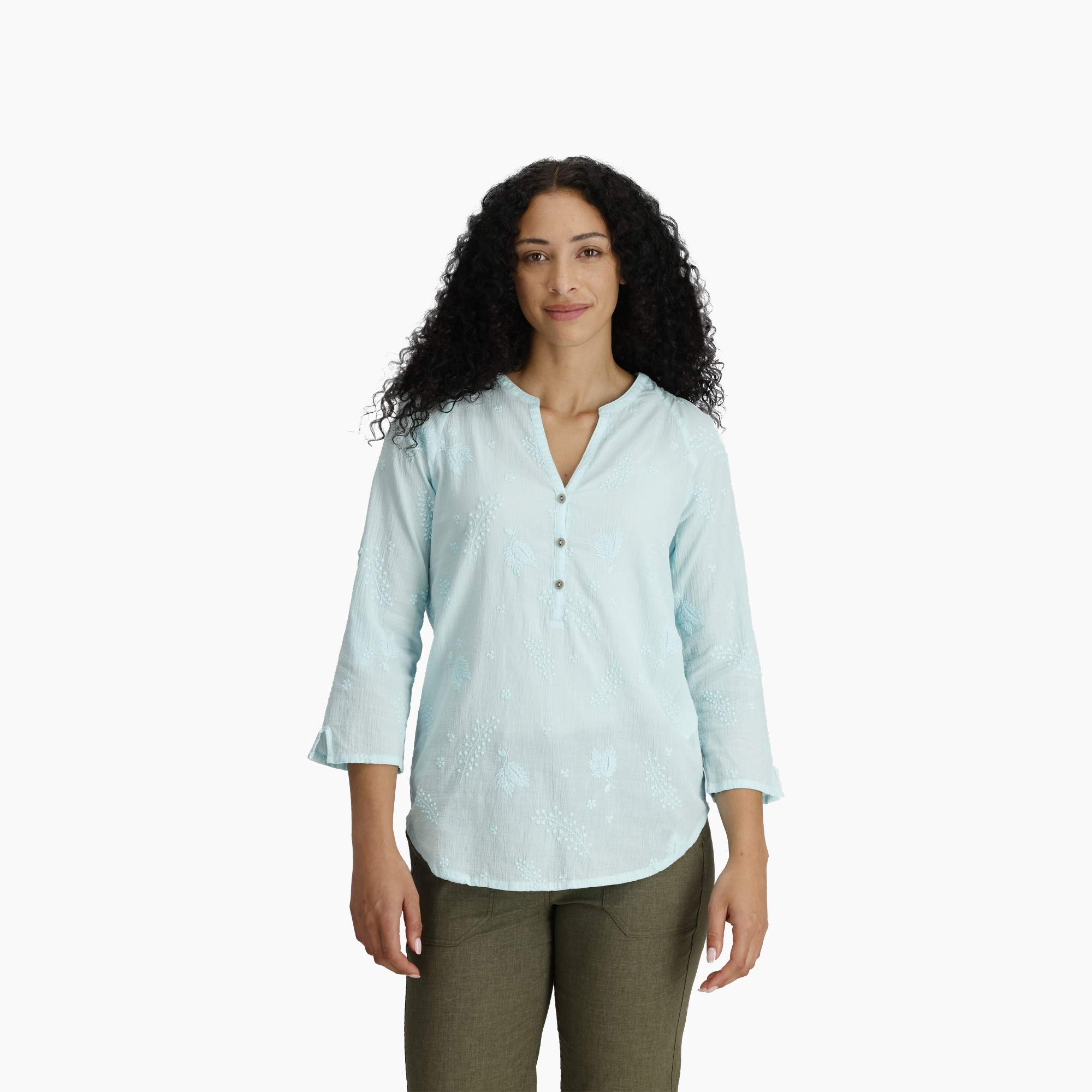 Royal Robbins OASIS TUNIC II 3/4 SLEEVE Damen - Tunika