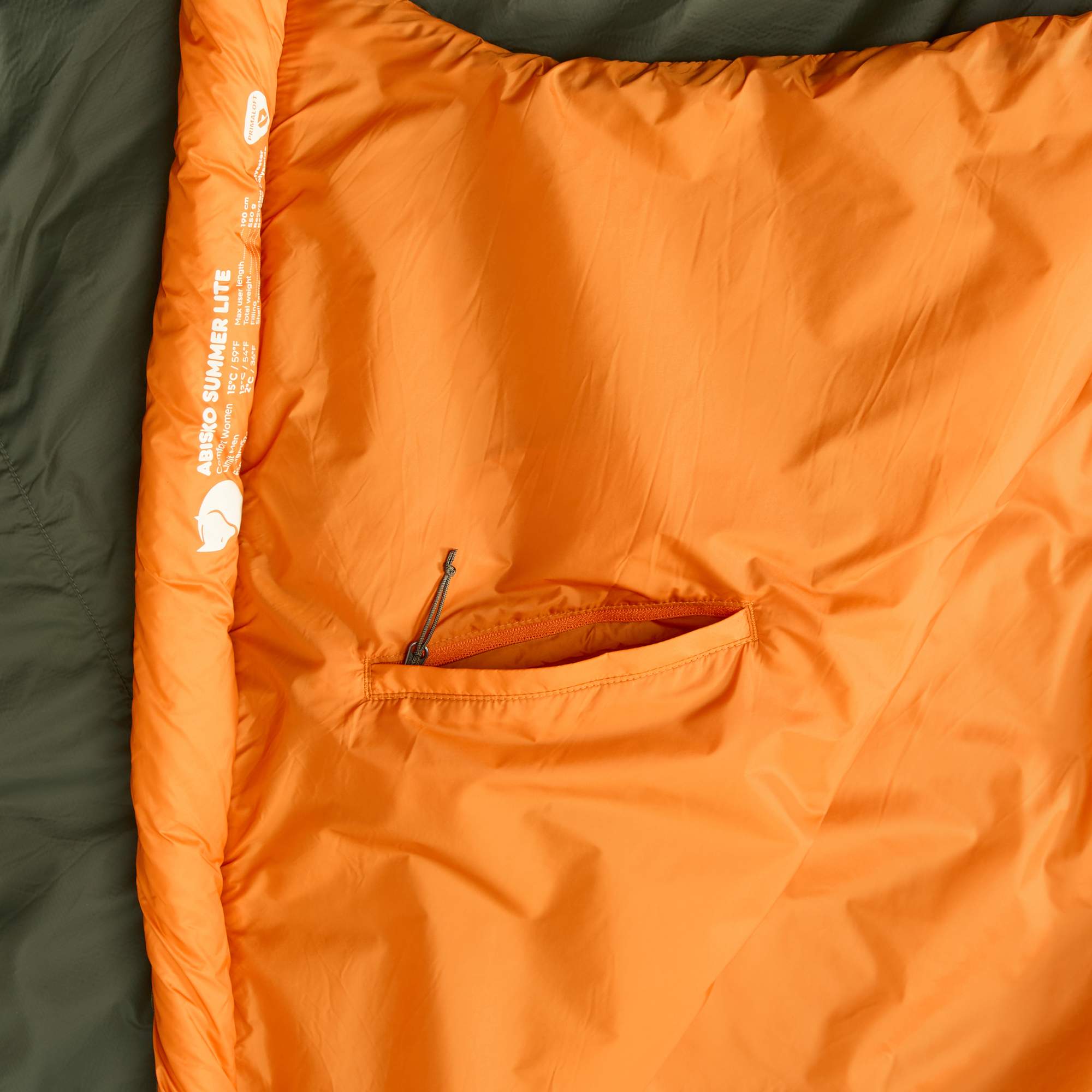 Fjällräven ABISKO SUMMER LITE Unisex - Kunstfaserschlafsack Fjällräven ABISKO SUMMER LITE Unisex - Kunstfaserschlafsack