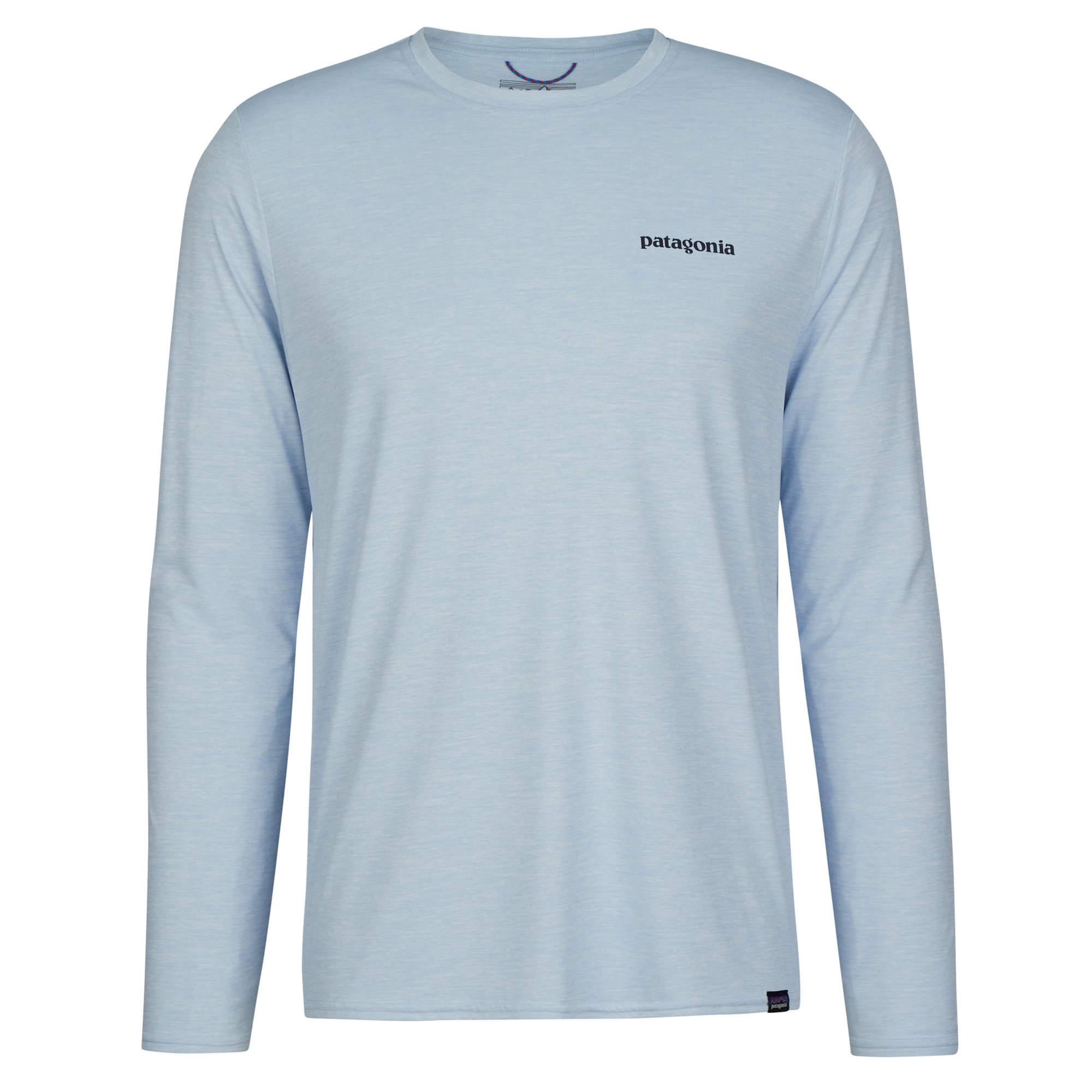 Patagonia M\'S L/S CAP COOL DAILY GRAPHIC SHIRT - WATERS Herren - Langarmshirt