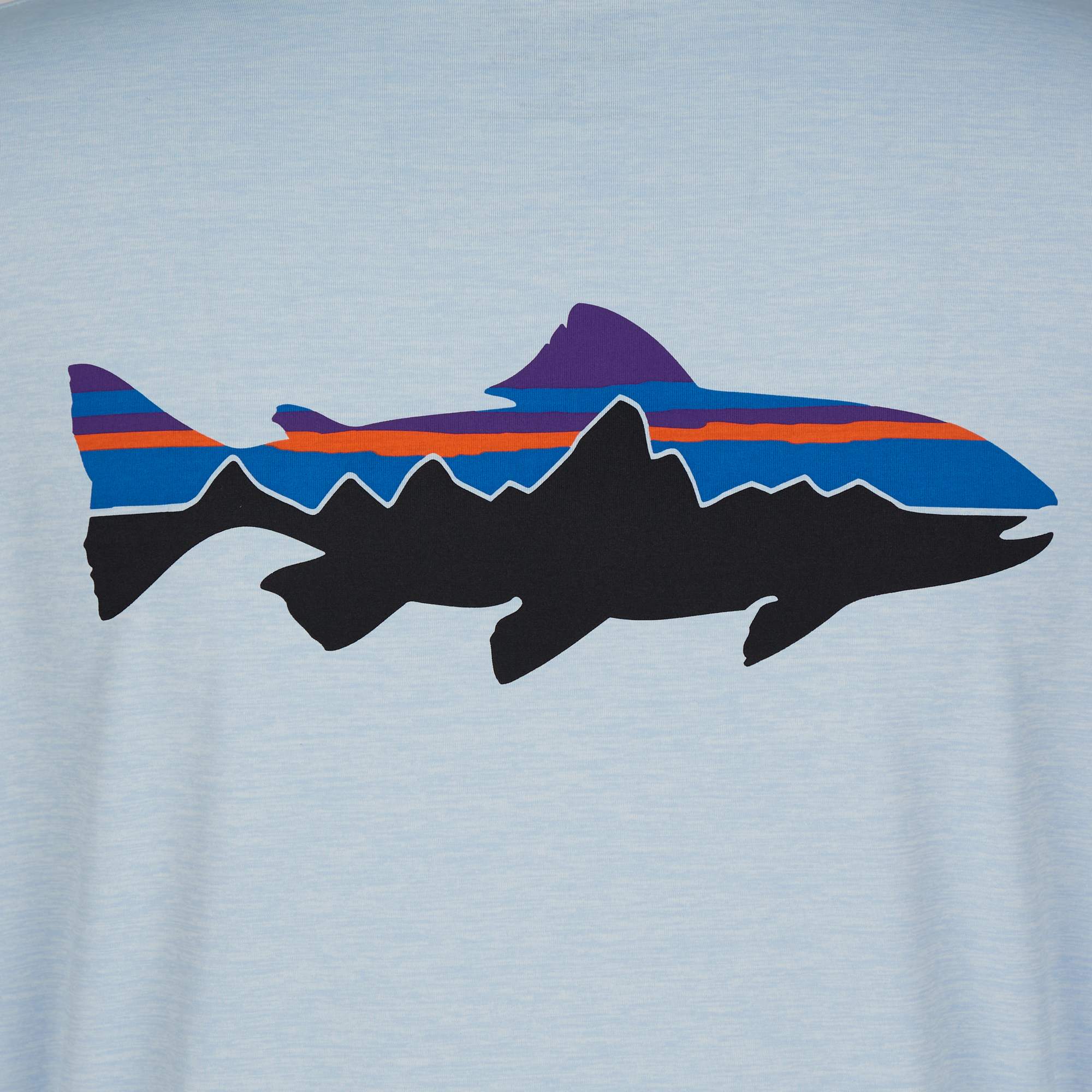 Patagonia M\'S L/S CAP COOL DAILY GRAPHIC SHIRT - WATERS Herren - Langarmshirt