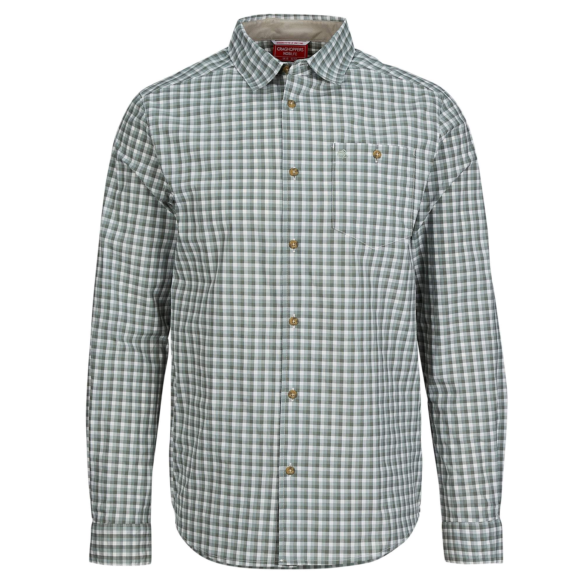 Craghoppers NOSILIFE NUORO CHECK LONG SLEEVED SHIRT Herren - Mückenabweisende Kleidung
