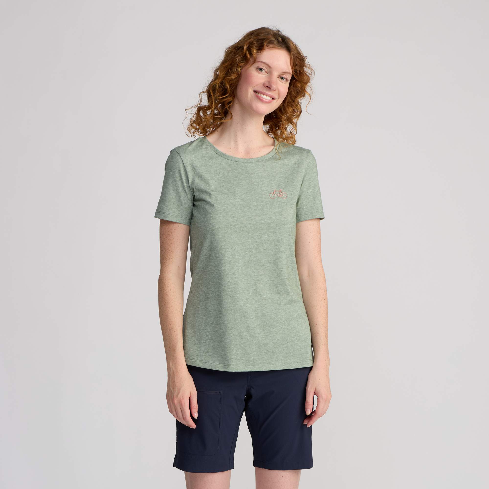 FRILUFTS BITONTO BIKE EMBROIDERED T-SHIRT Damen - Funktionsshirt