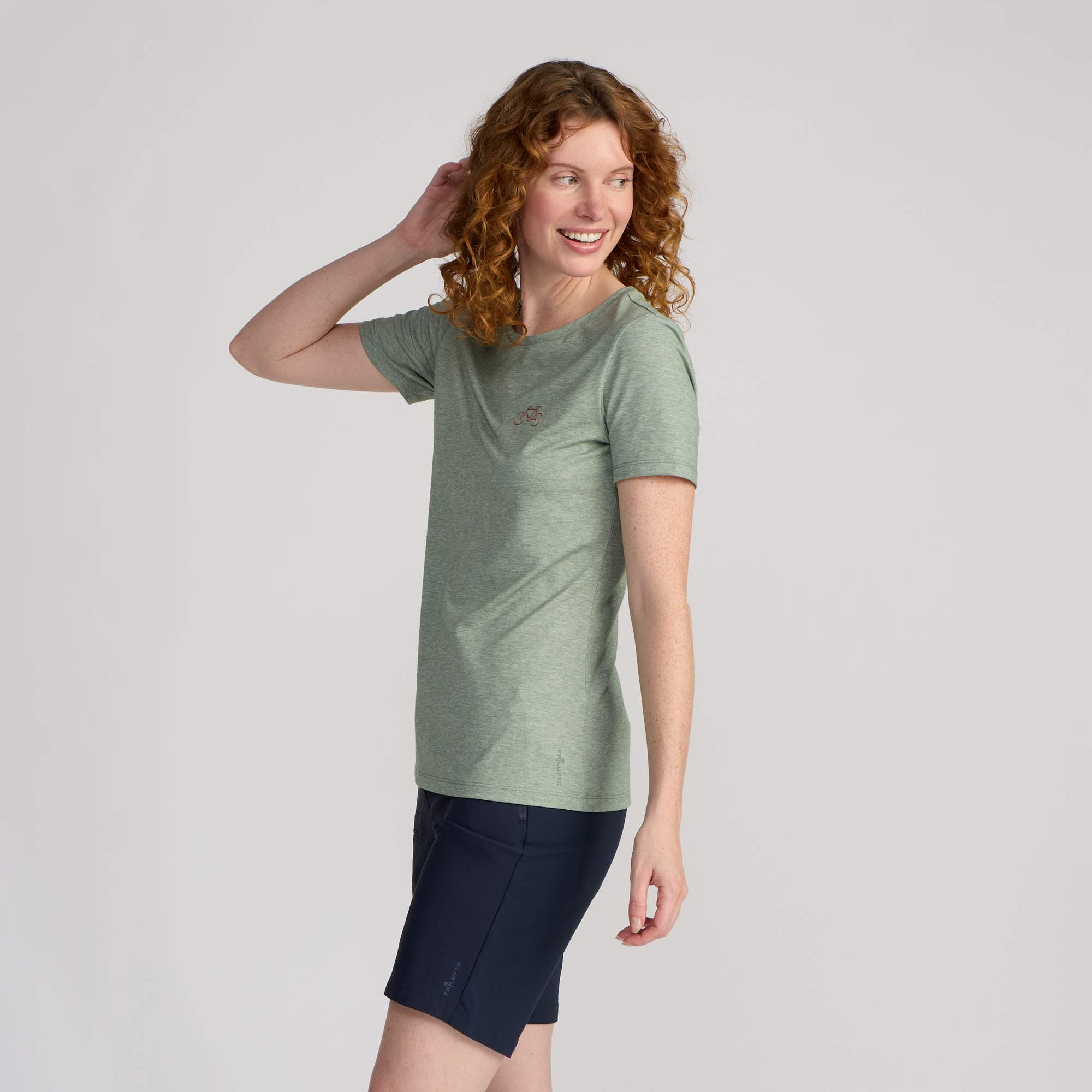 FRILUFTS BITONTO BIKE EMBROIDERED T-SHIRT Damen - Funktionsshirt