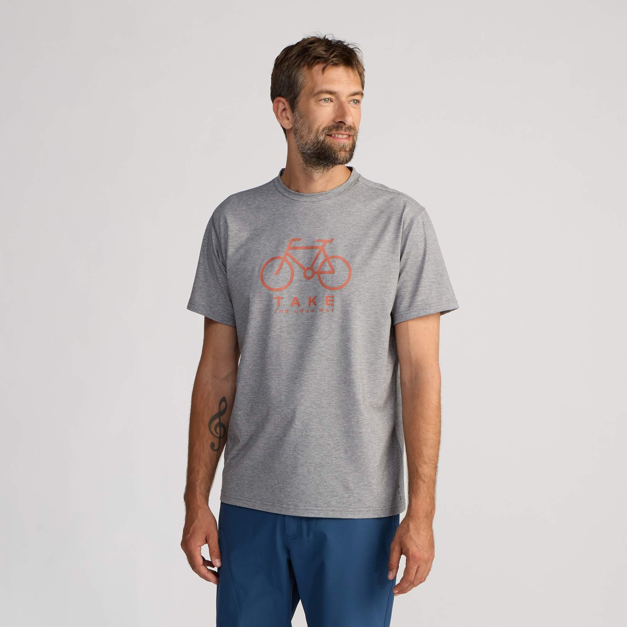 FRILUFTS BITONTO BIKE PRINTED T-SHIRT Herren - Funktionsshirt