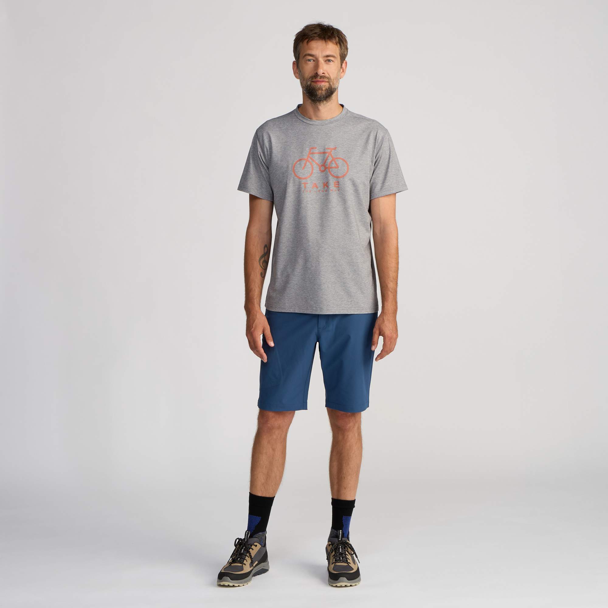 FRILUFTS BITONTO BIKE PRINTED T-SHIRT Herren - Funktionsshirt