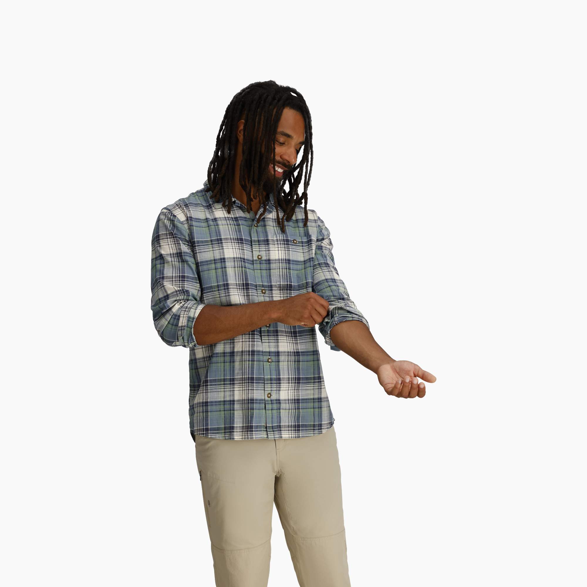 Royal Robbins REDWOOD PLAID L/S Herren - Outdoor Hemd