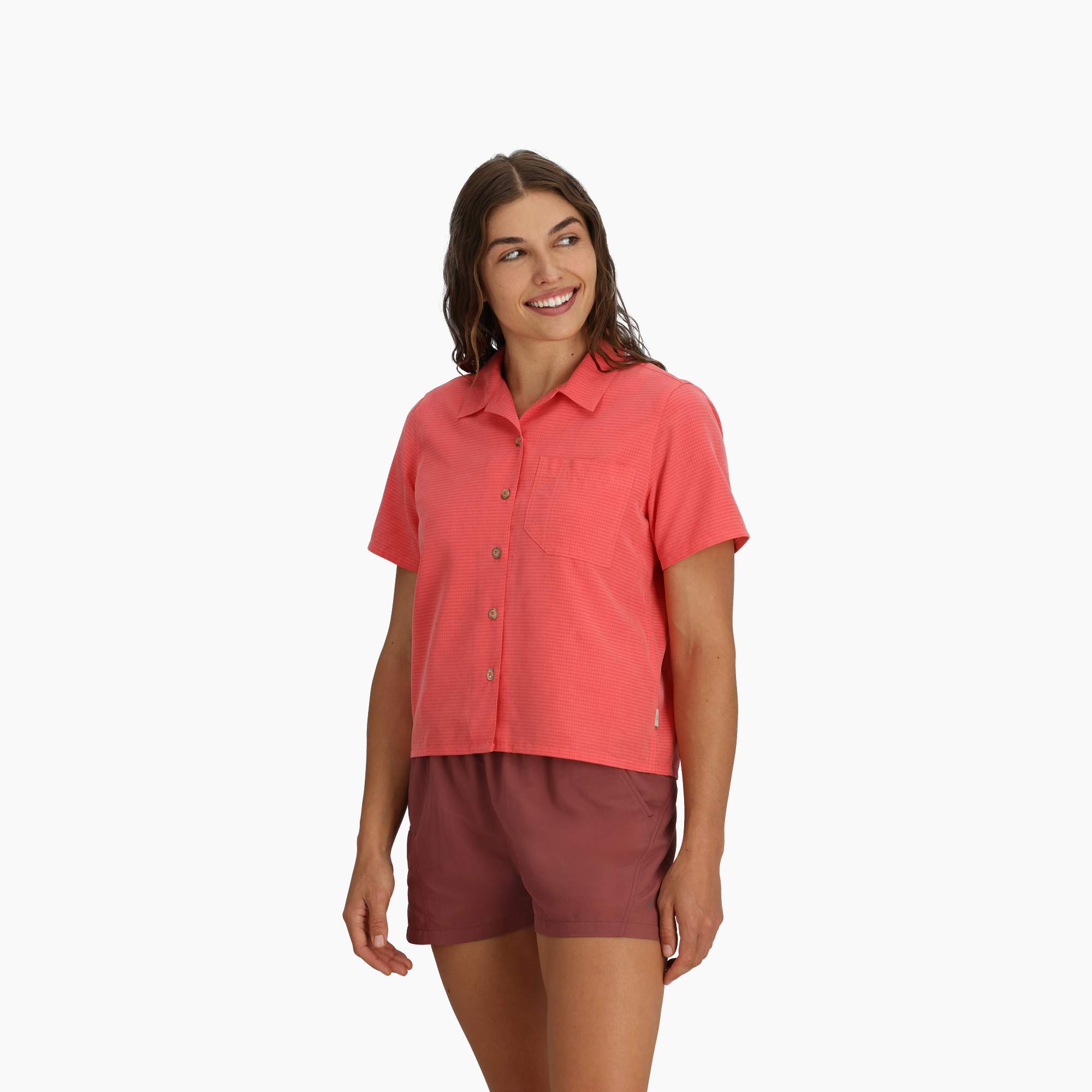 Royal Robbins DESERT PUCKER S/S Damen - Outdoor Bluse