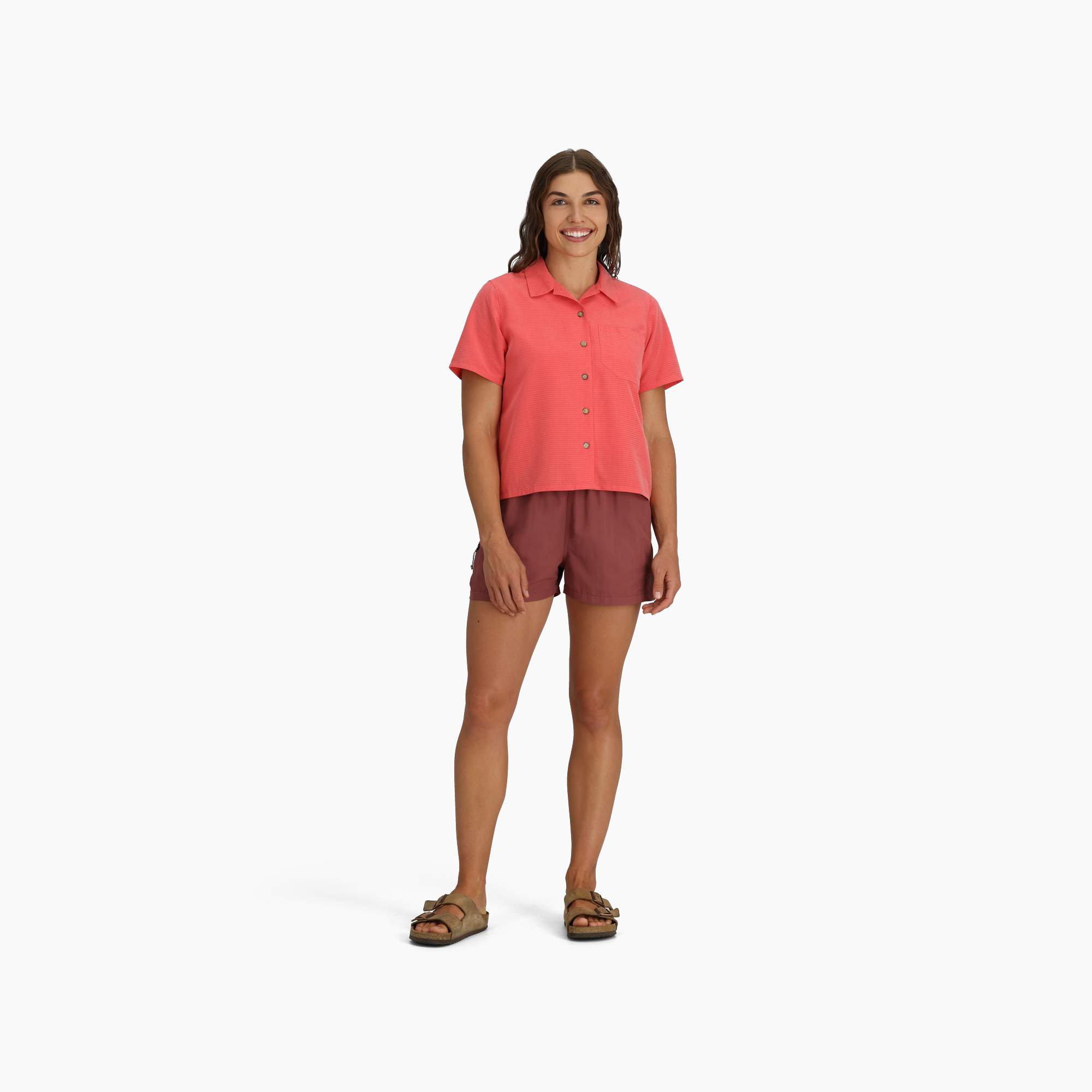 Royal Robbins DESERT PUCKER S/S Damen - Outdoor Bluse