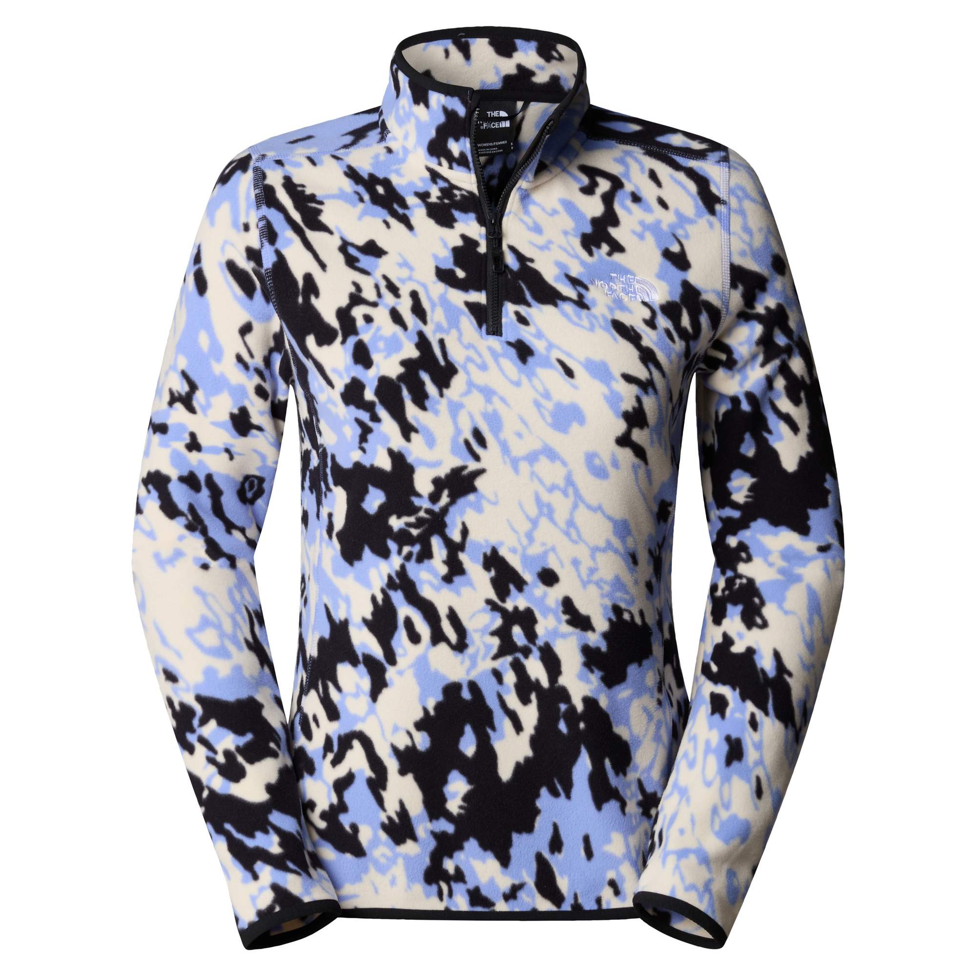 The North Face W 100 GLACIER PRINTED 1/4 ZIP - EU Damen - Fleecepullover