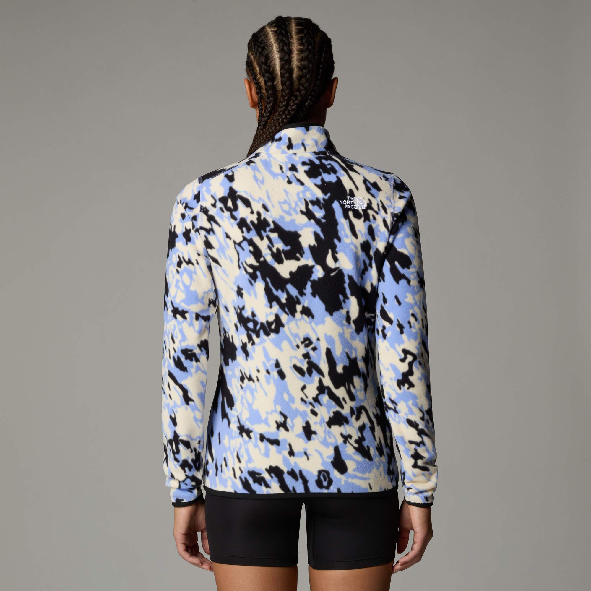 The North Face W 100 GLACIER PRINTED 1/4 ZIP - EU Damen - Fleecepullover