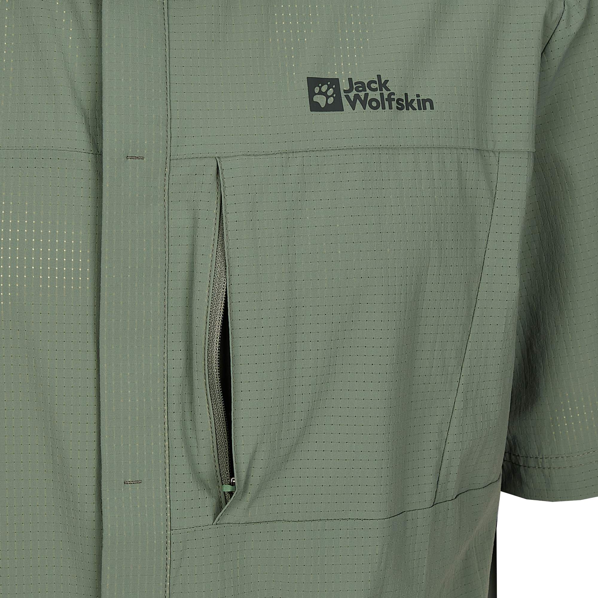 Jack Wolfskin VANDRA S|S SHIRT M Herren - Outdoor Hemd