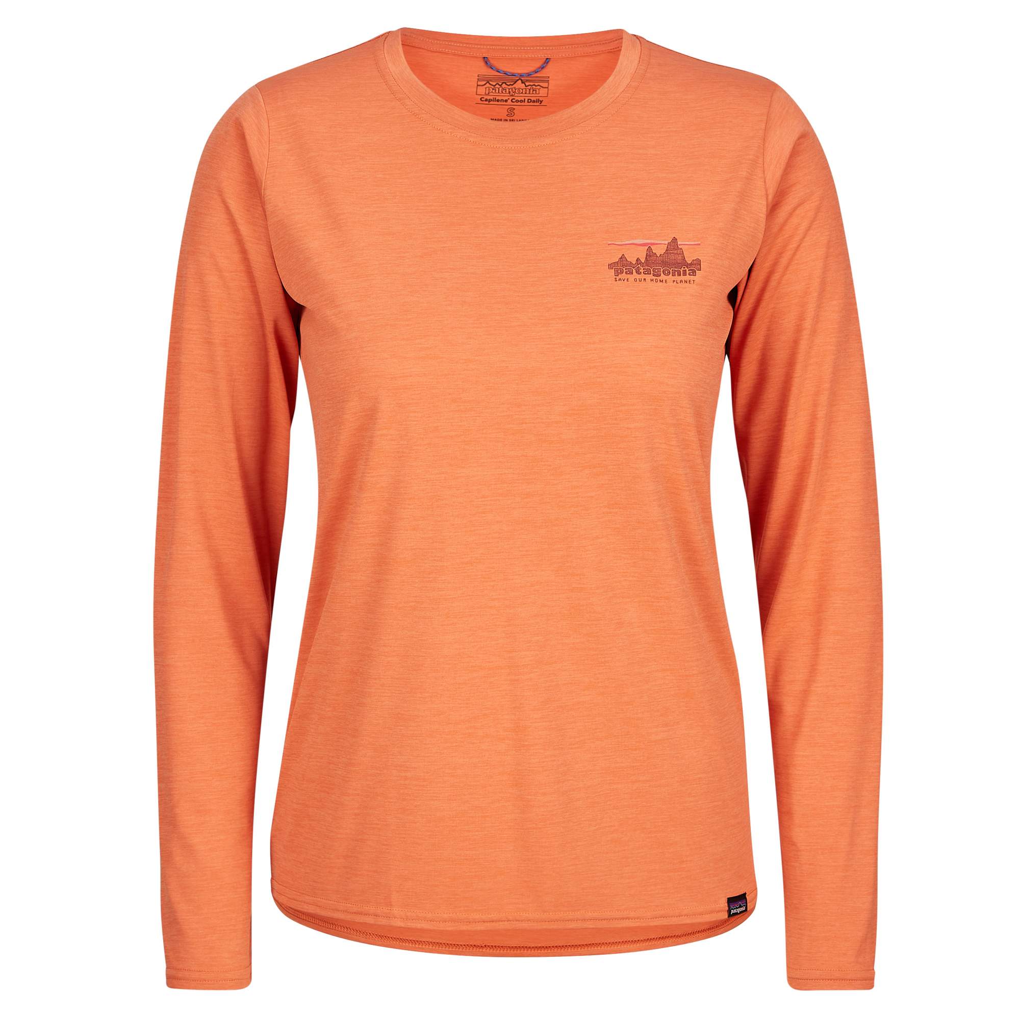 Patagonia W\'S L/S CAP COOL DAILY GRAPHIC SHIRT Damen - Funktionsshirt