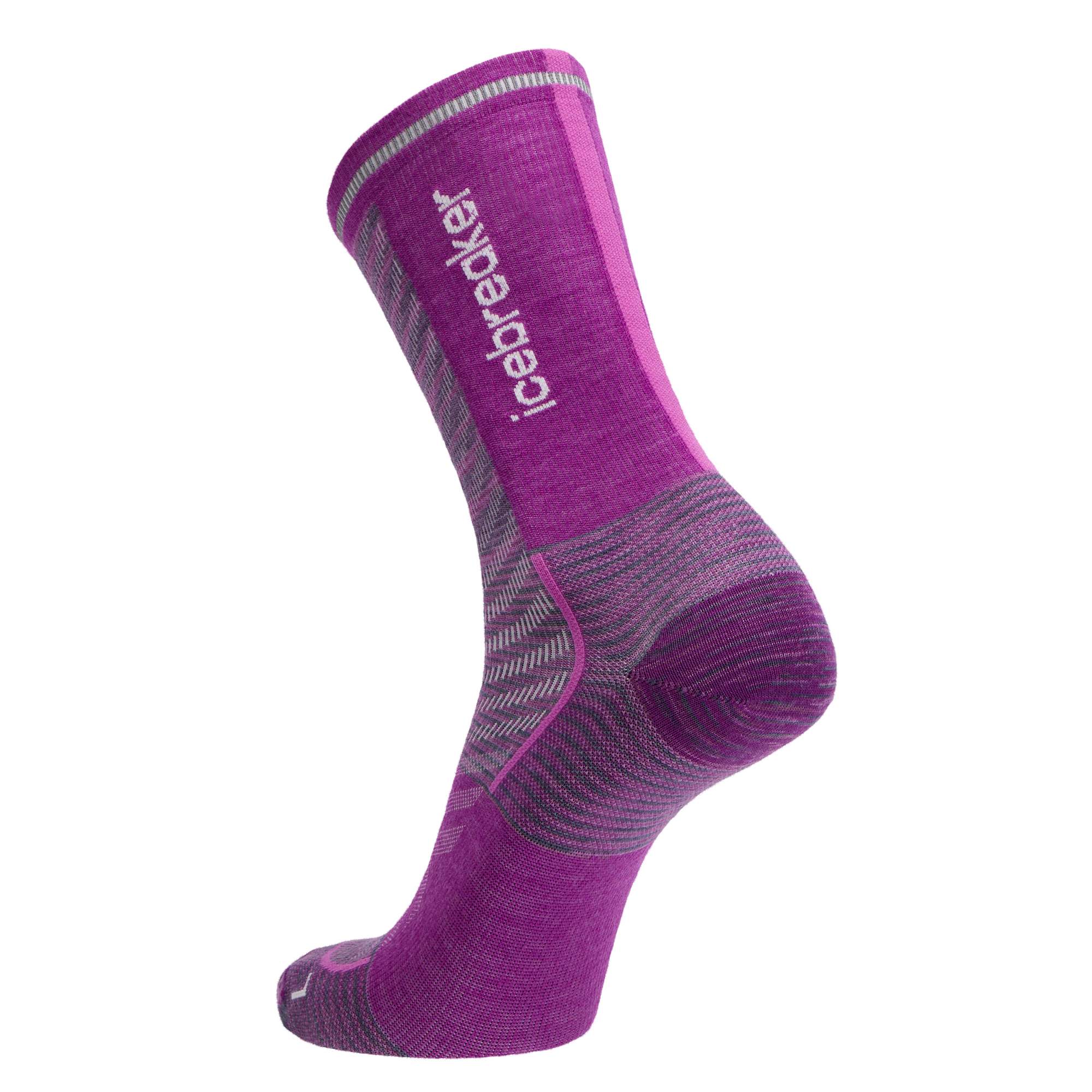 Icebreaker W MERINO RUN+ ULTRALIGHT CREW FUSION DYE Damen - Laufsocken