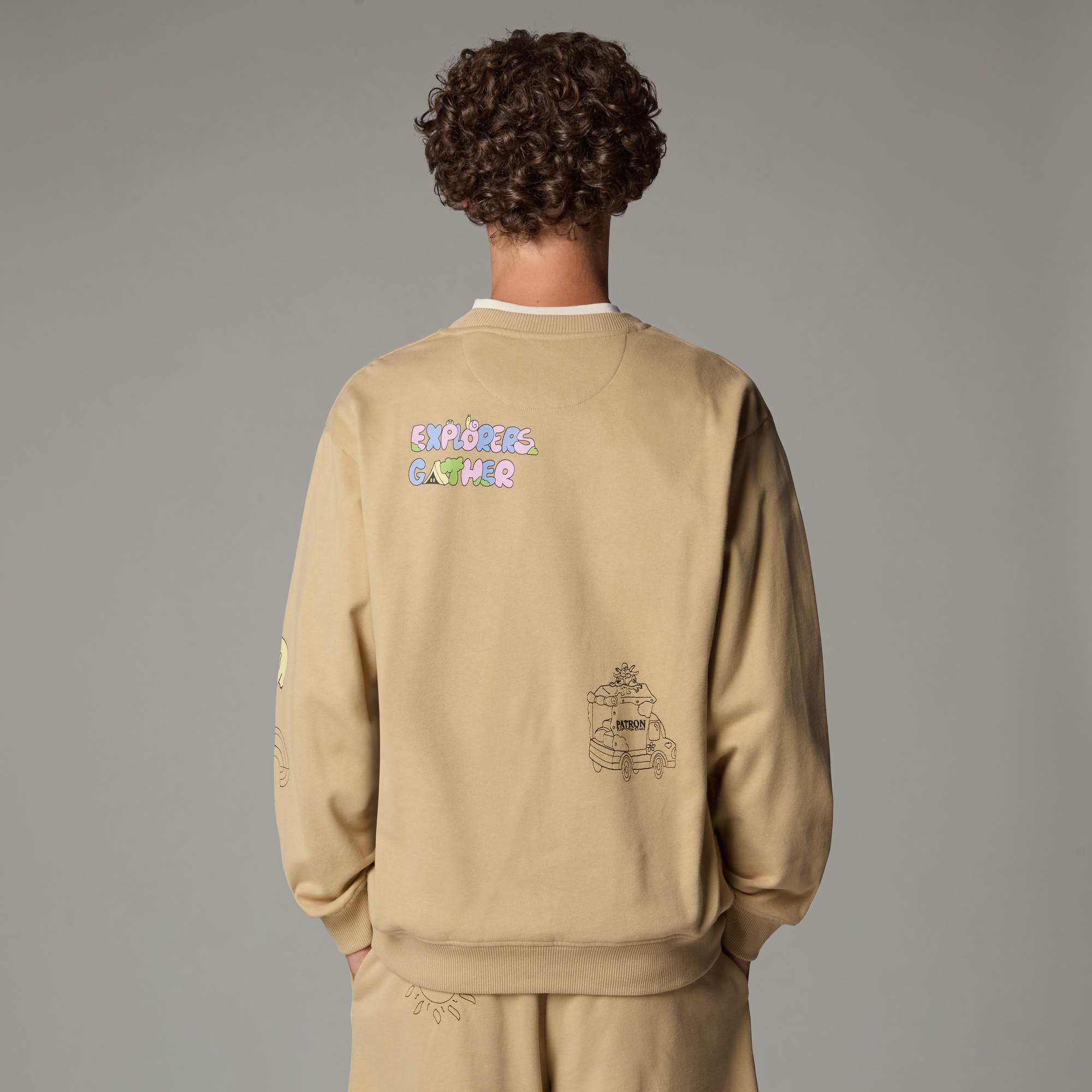The North Face U MOUNTAIN CLEANUP OVERSIZED CREW Herren - Sweatshirt