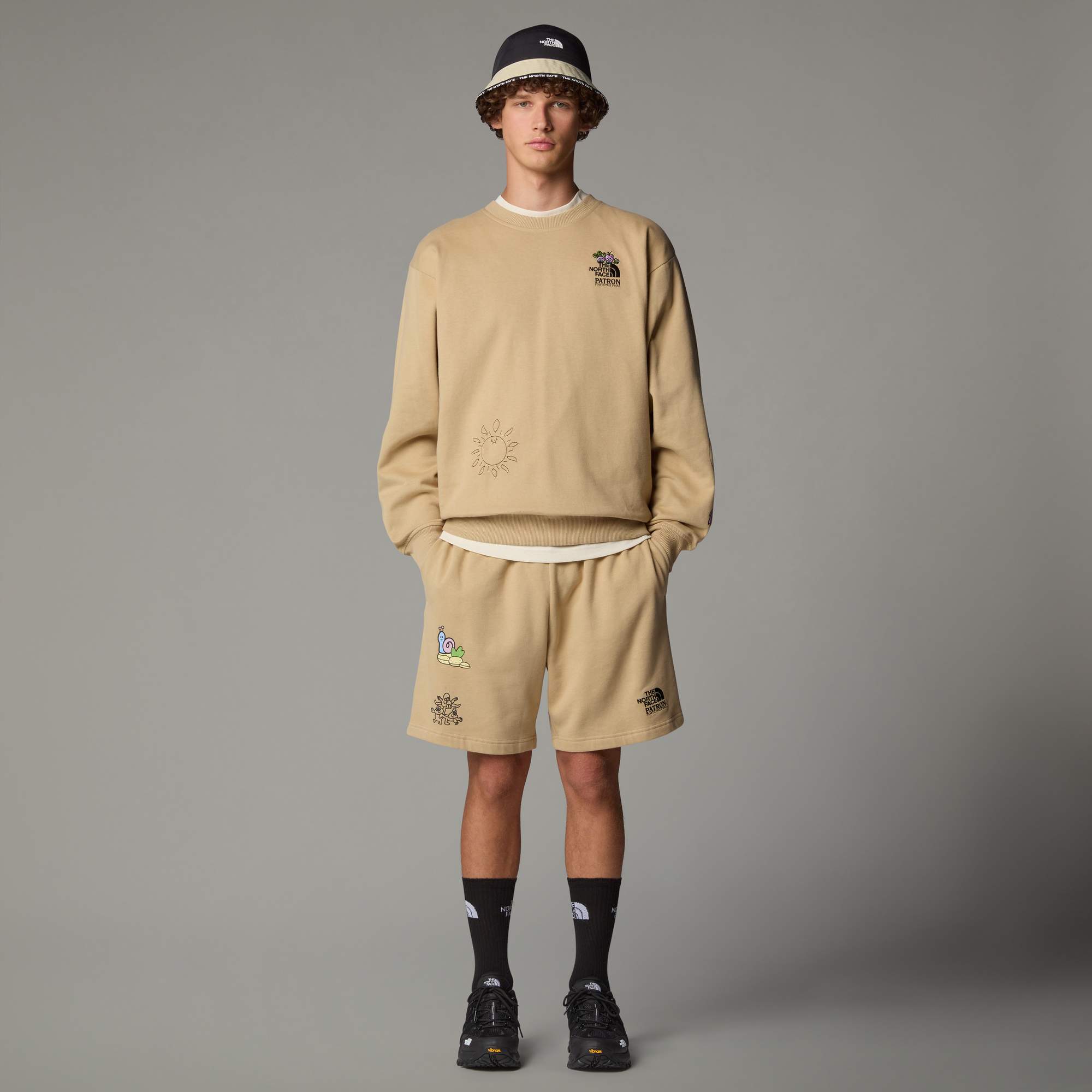 The North Face U MOUNTAIN CLEANUP OVERSIZED CREW Herren - Sweatshirt