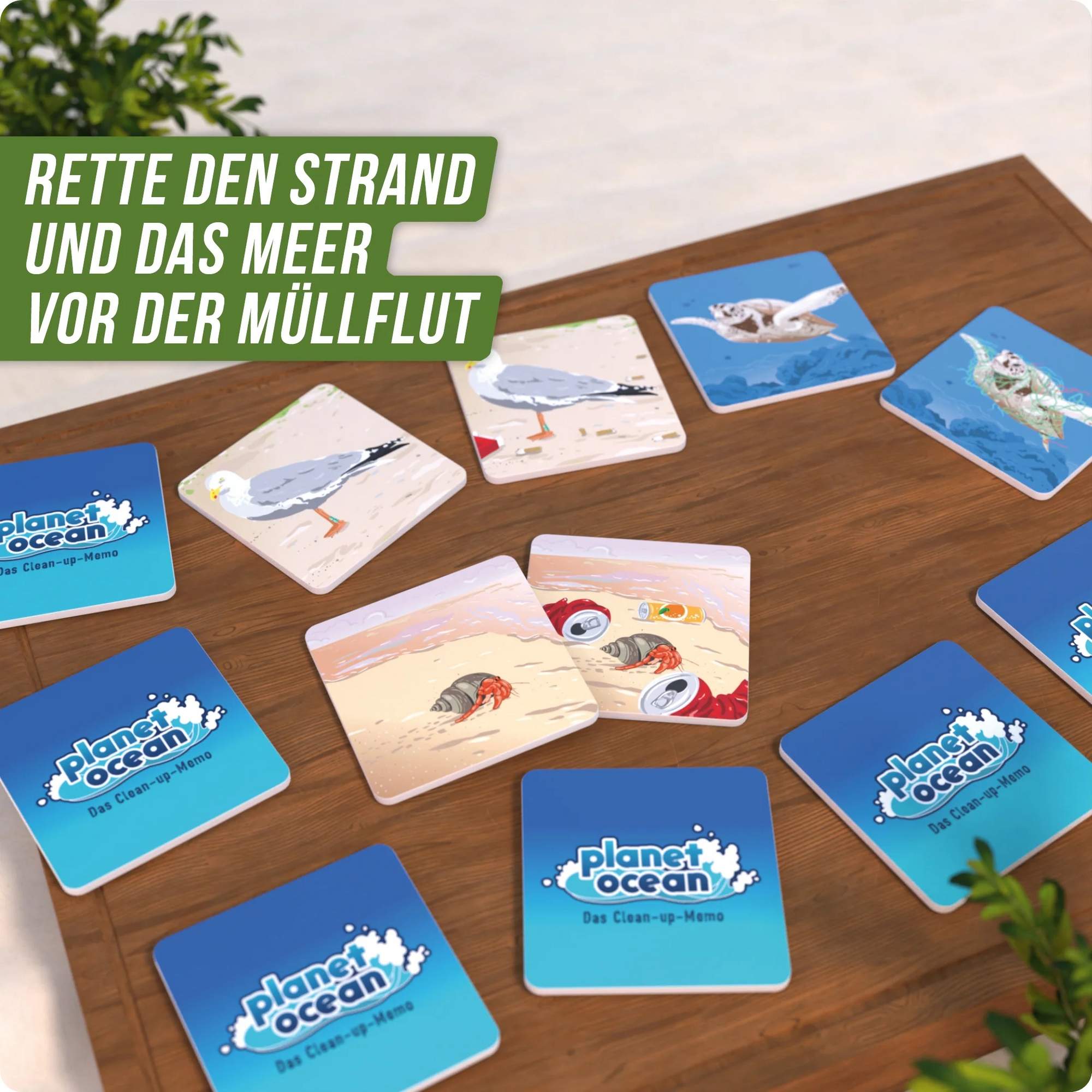 Denkriesen DENKRIESEN - PLANET OCEAN - \'DAS CLEAN-UP MEMO\' - Reisespiel