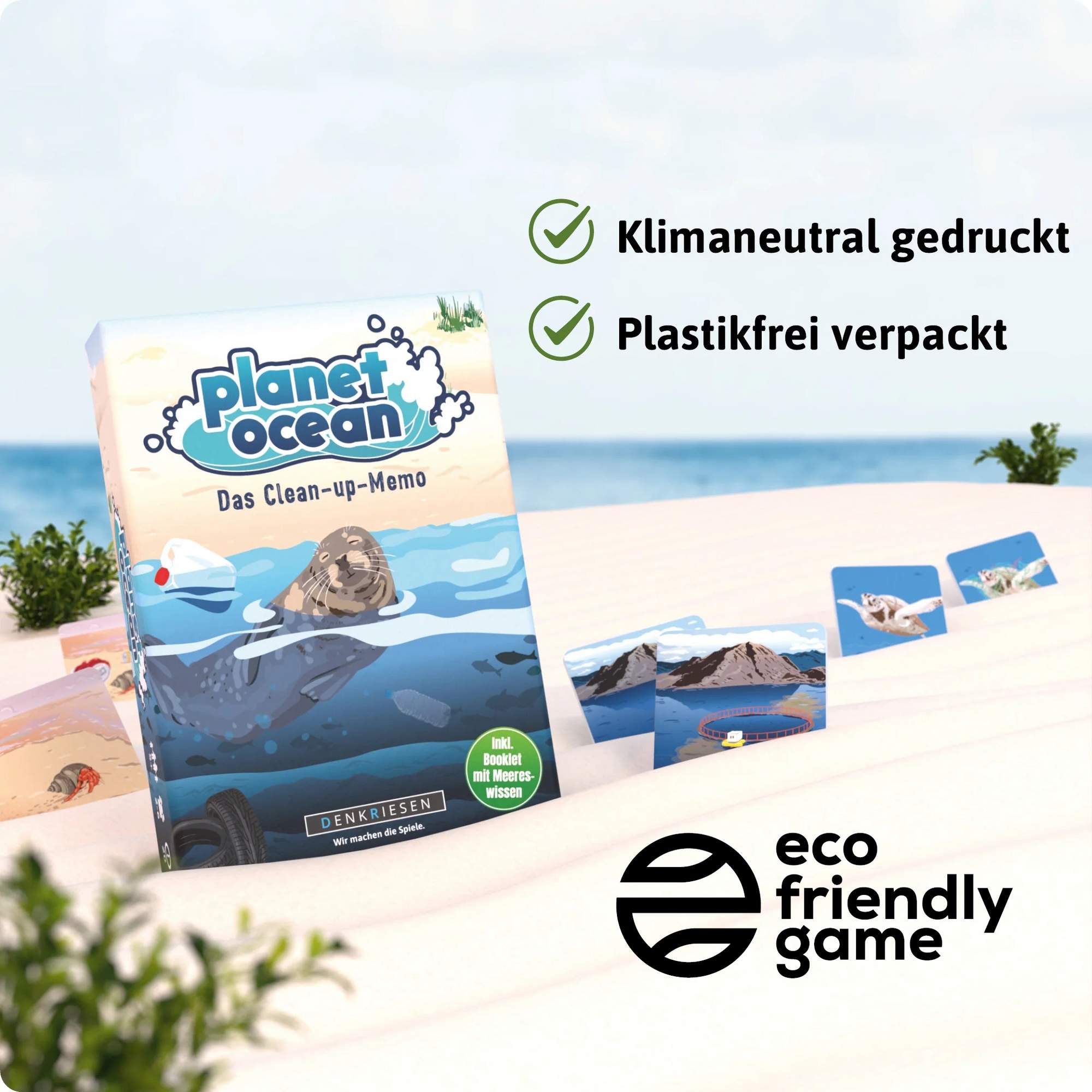 Denkriesen DENKRIESEN - PLANET OCEAN - \'DAS CLEAN-UP MEMO\' - Reisespiel