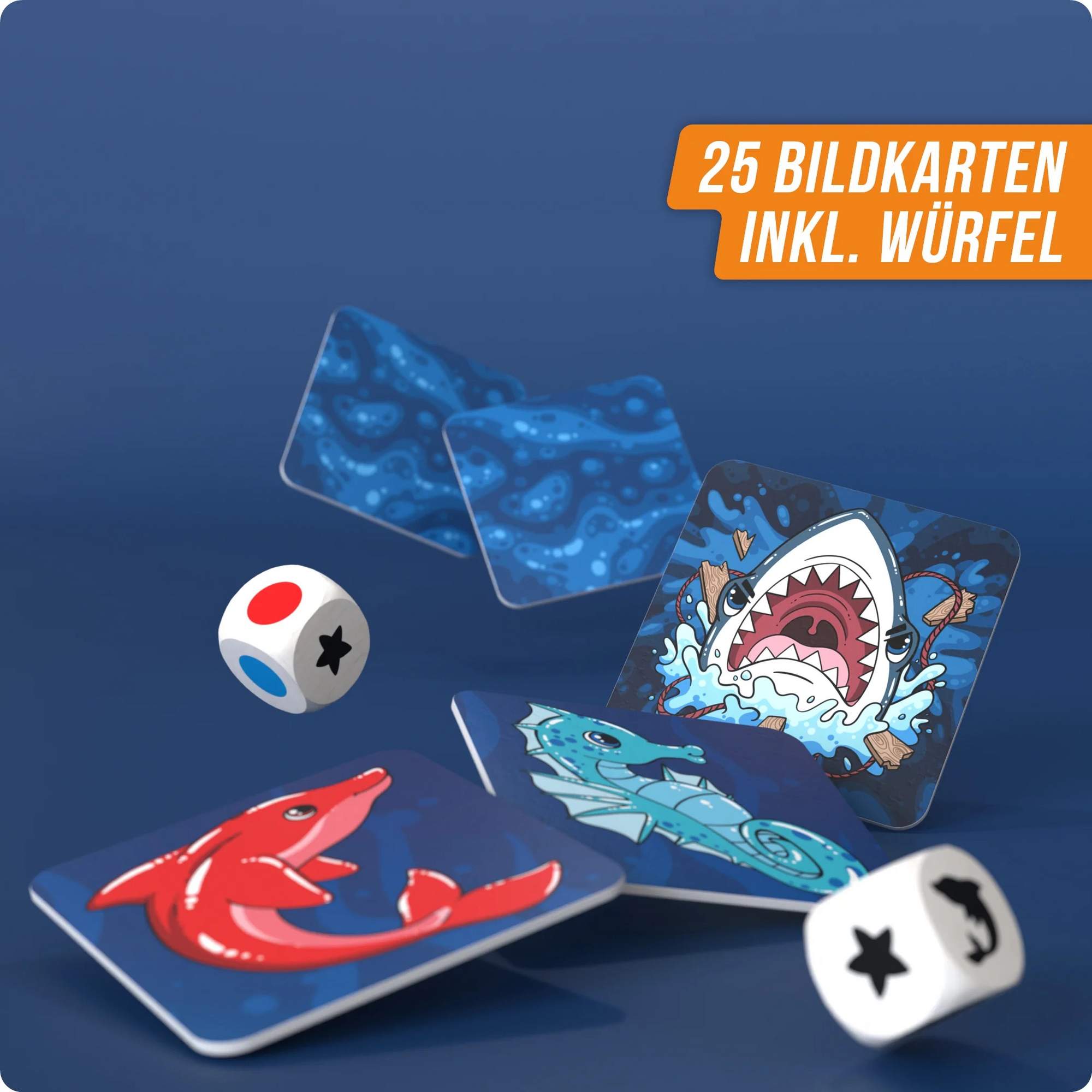 Denkriesen DENKRIESEN - HAIFISCHEN - \'EIN SPIEL MIT BISS\' - Reisespiel