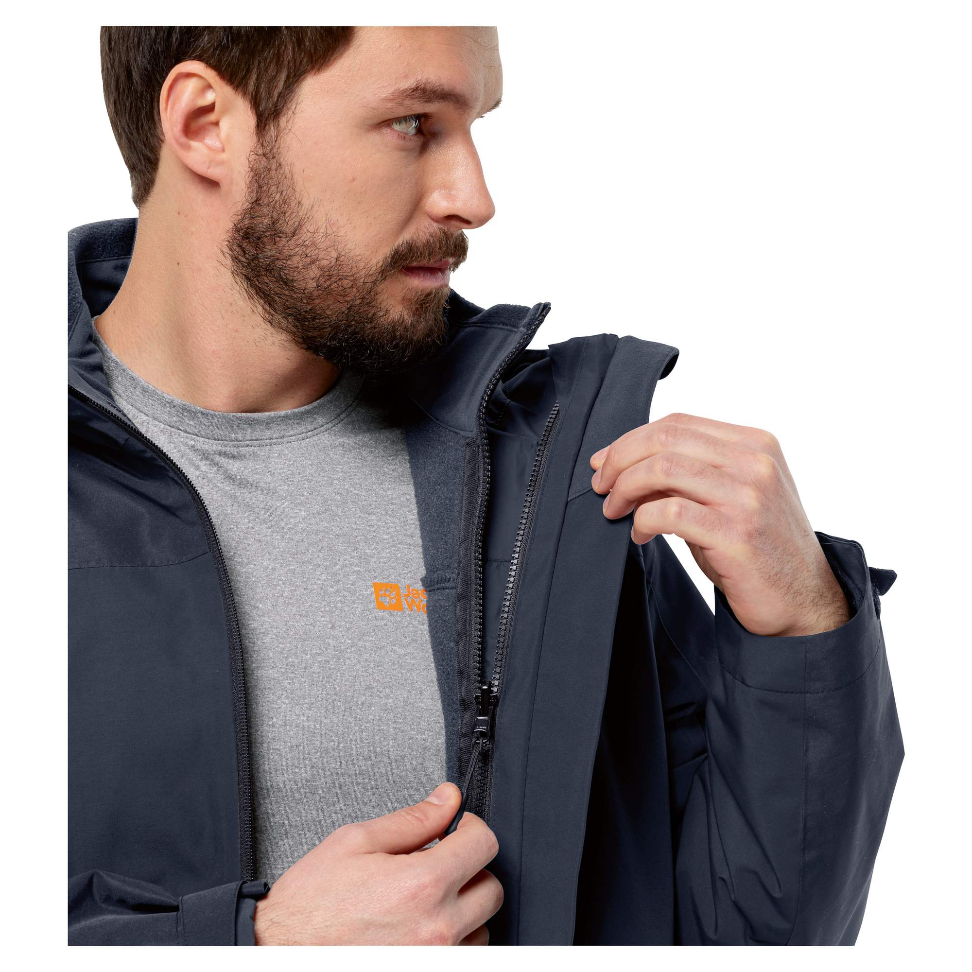 Jack Wolfskin TAUBENBERG 3IN1 JKT M Herren - Doppeljacke